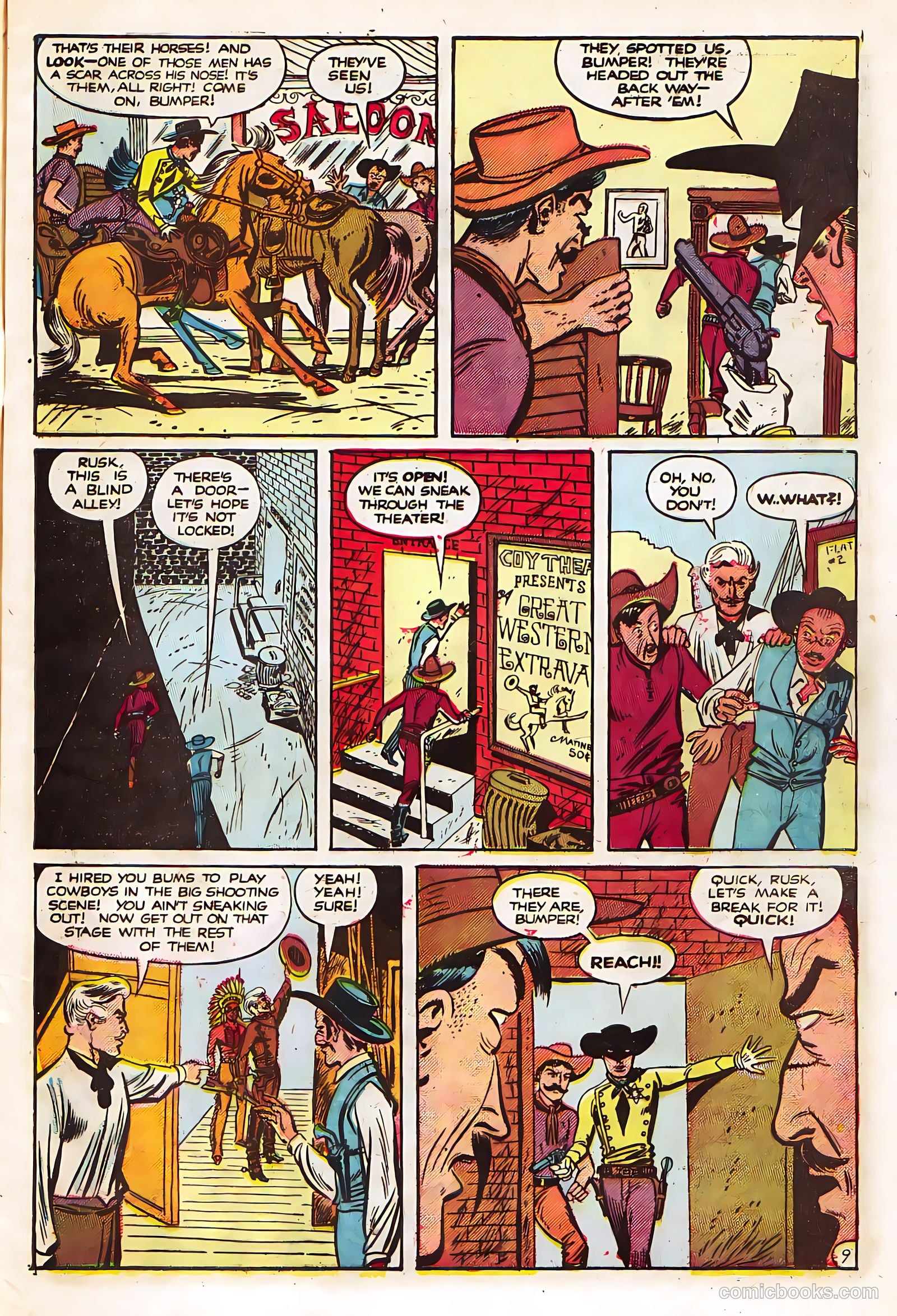 Black Diamond Western #23 (1951) — page 11 of 52