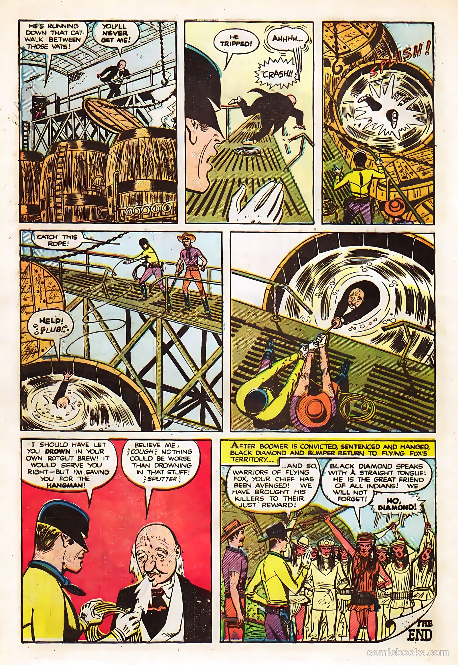 Black Diamond Western #23 (1951) — page 14 of 52