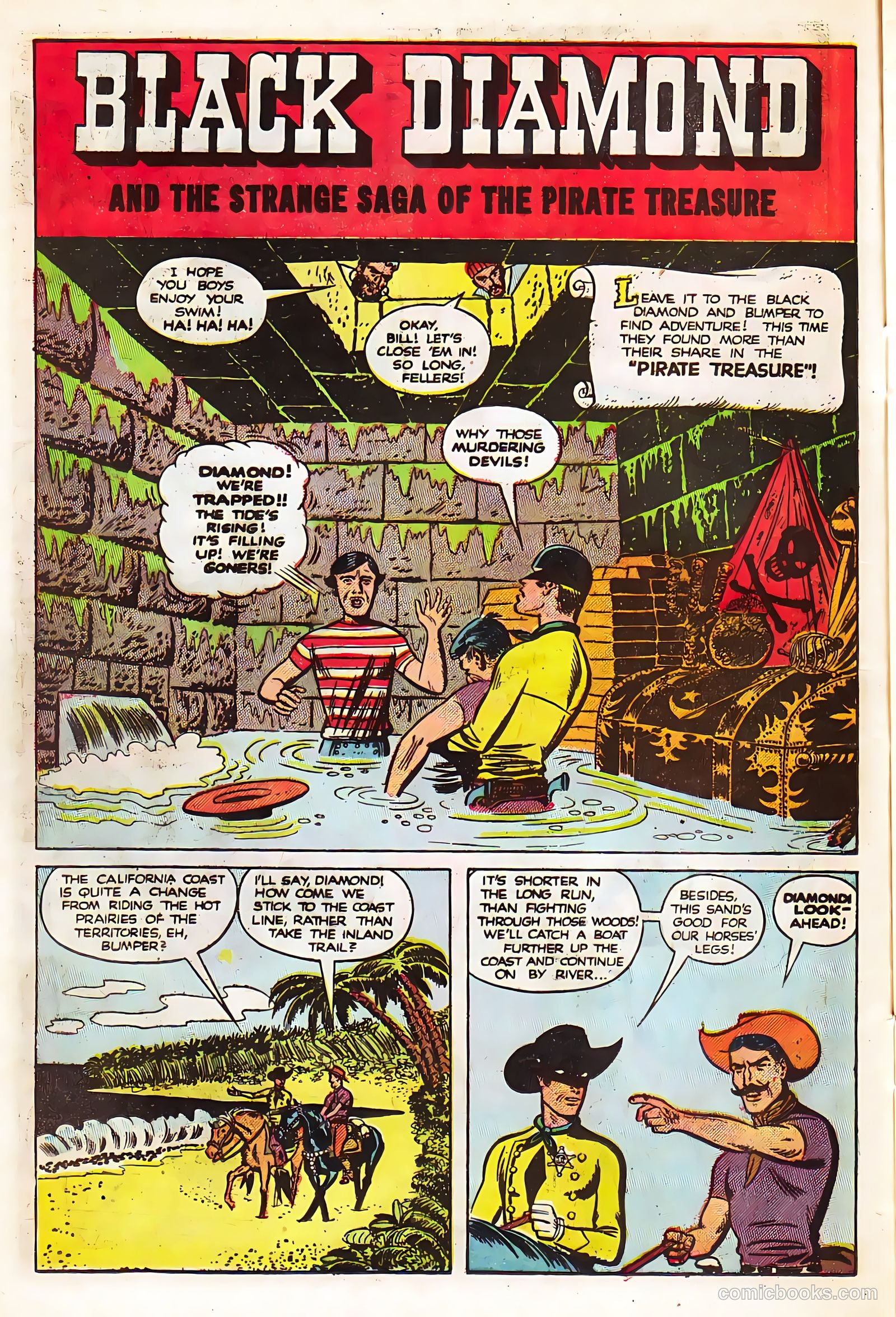Black Diamond Western #23 (1951) — page 18 of 52
