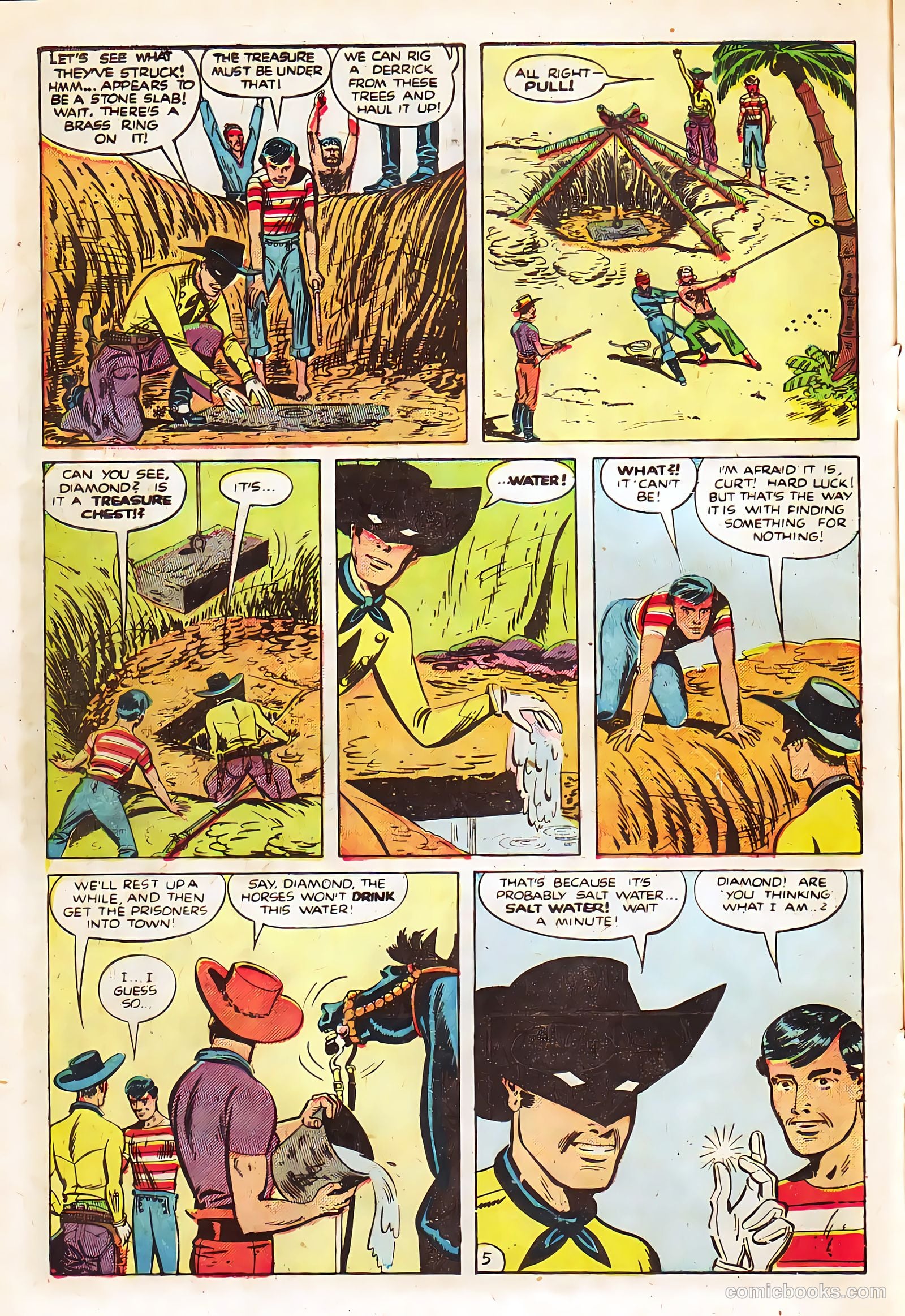 Black Diamond Western #23 (1951) — page 22 of 52