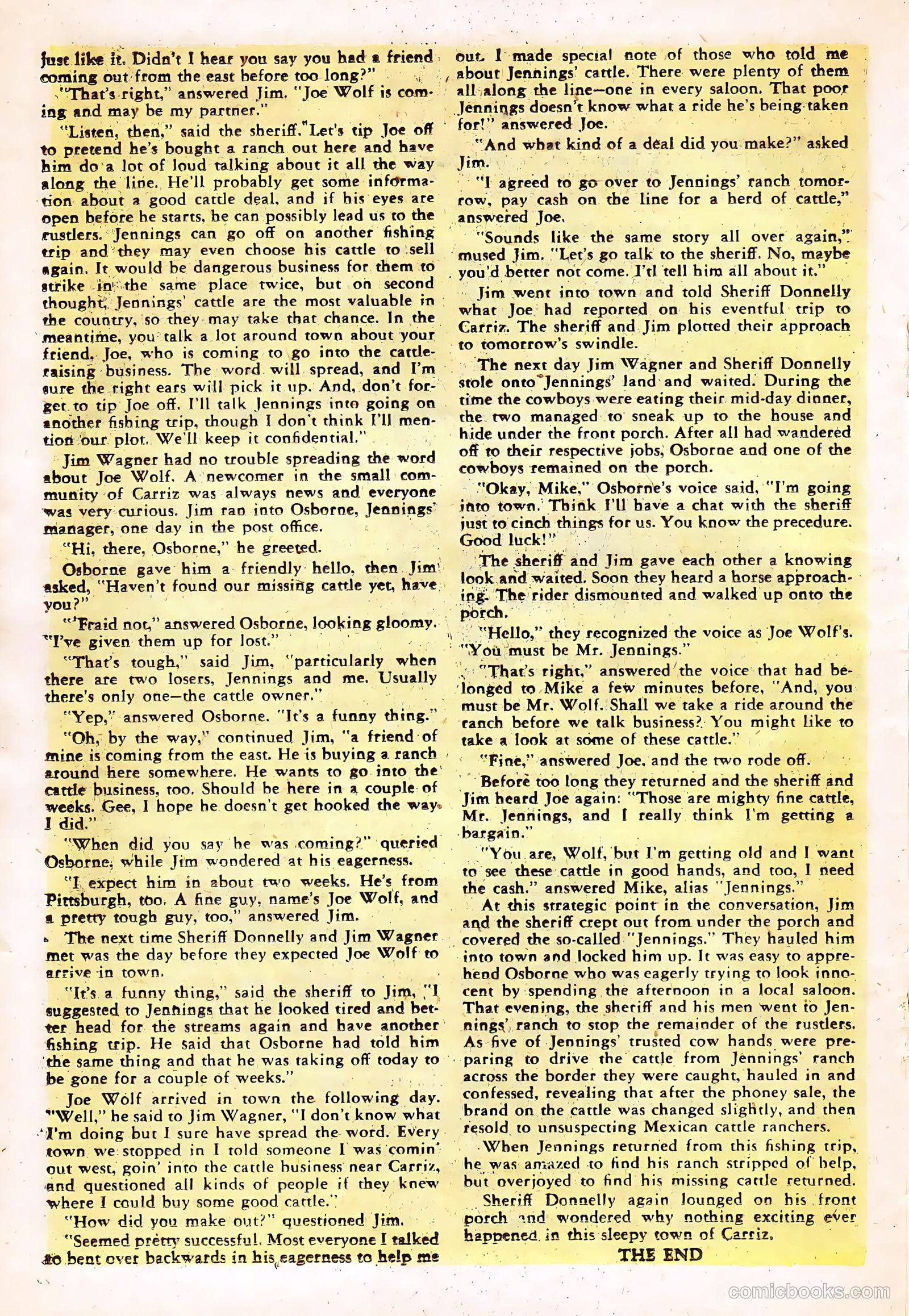 Black Diamond Western #23 (1951) — page 28 of 52