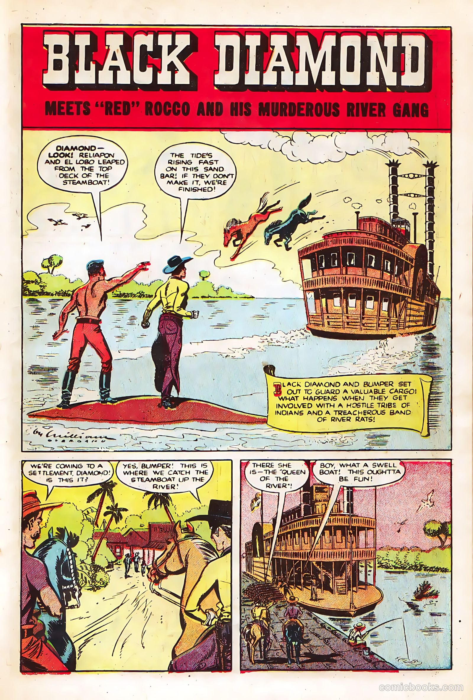 Black Diamond Western #23 (1951) — page 31 of 52