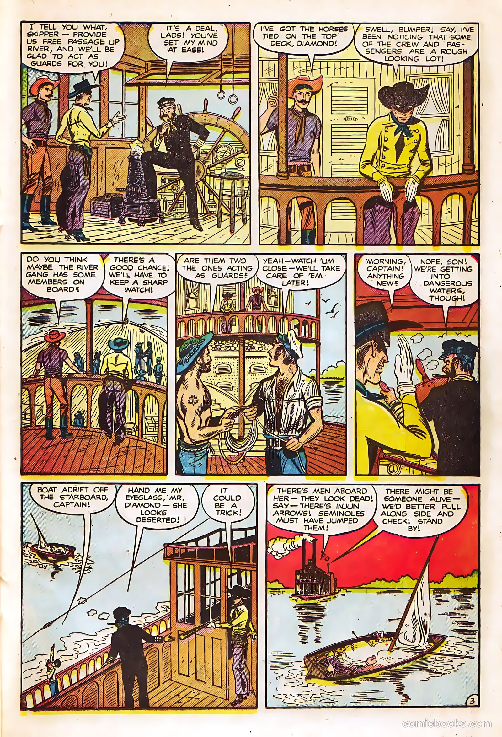 Black Diamond Western #23 (1951) — page 33 of 52