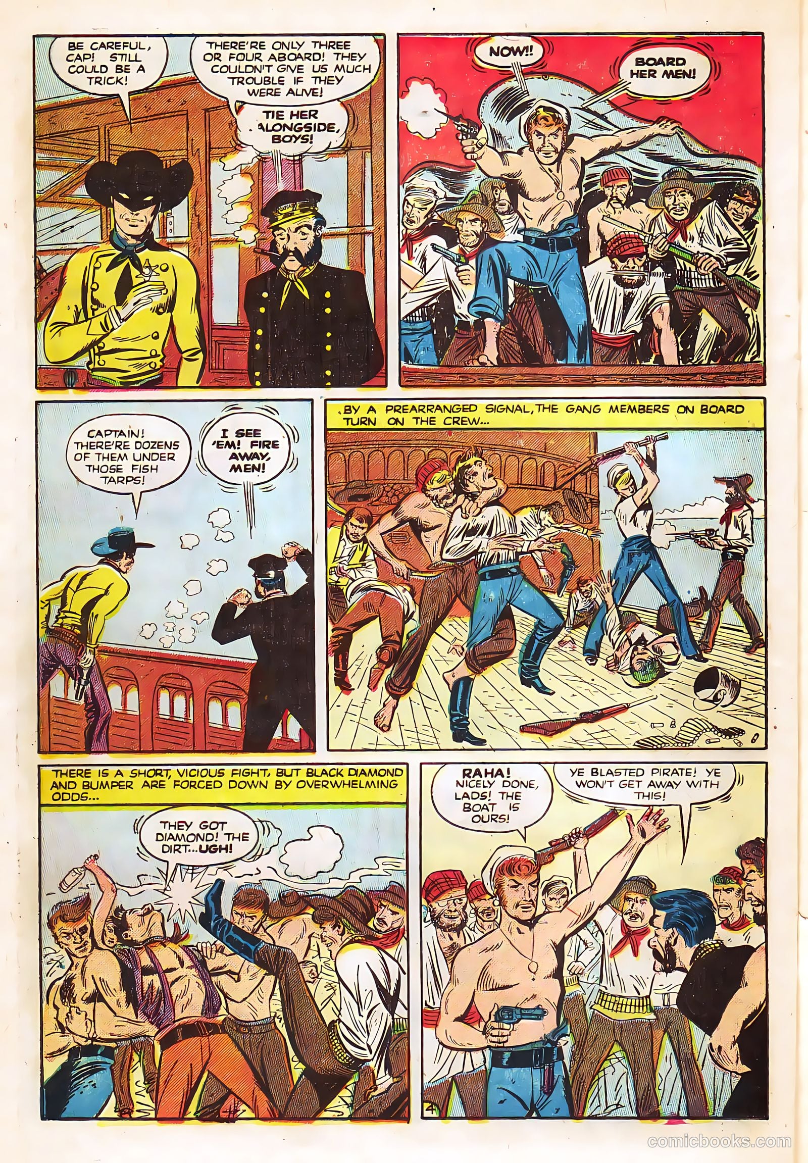 Black Diamond Western #23 (1951) — page 34 of 52