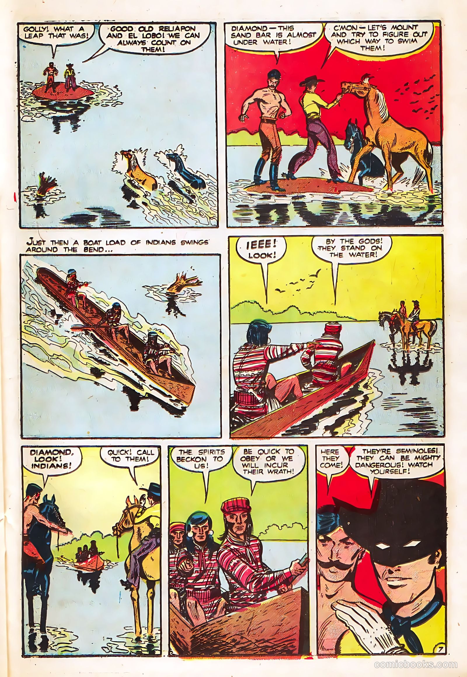 Black Diamond Western #23 (1951) — page 37 of 52