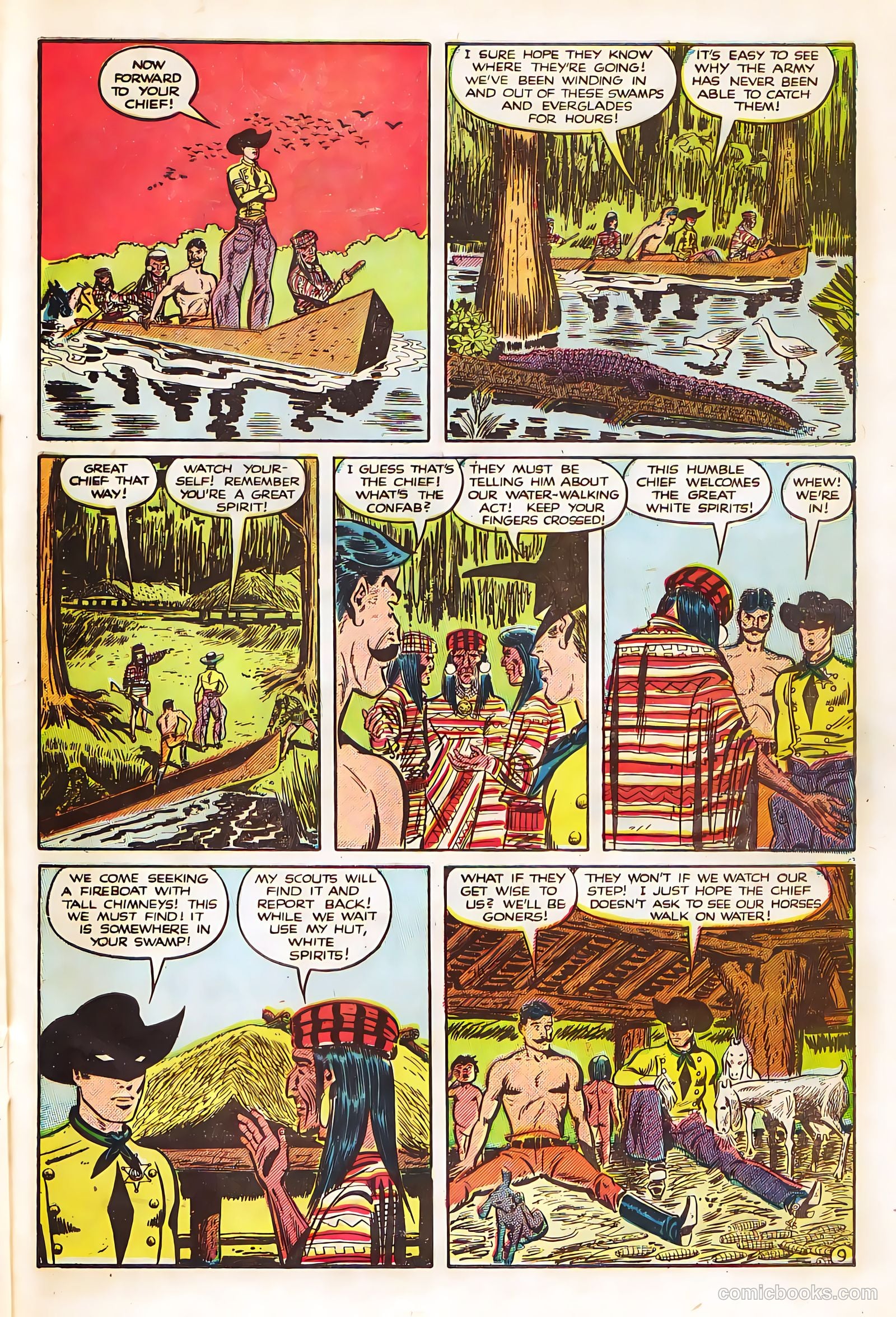 Black Diamond Western #23 (1951) — page 39 of 52