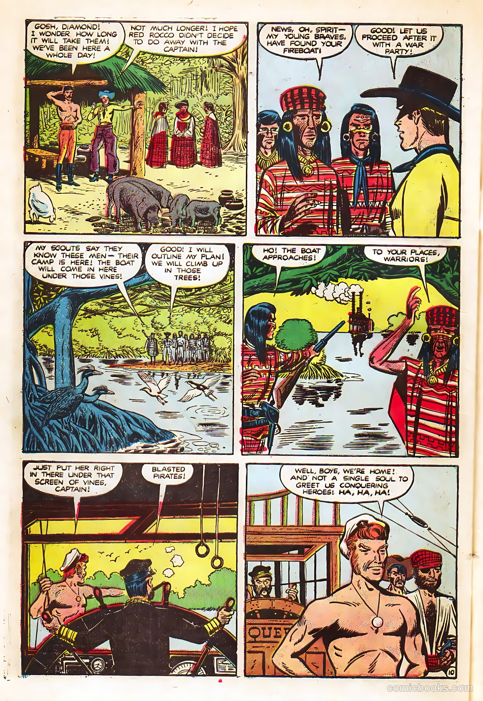 Black Diamond Western #23 (1951) — page 40 of 52