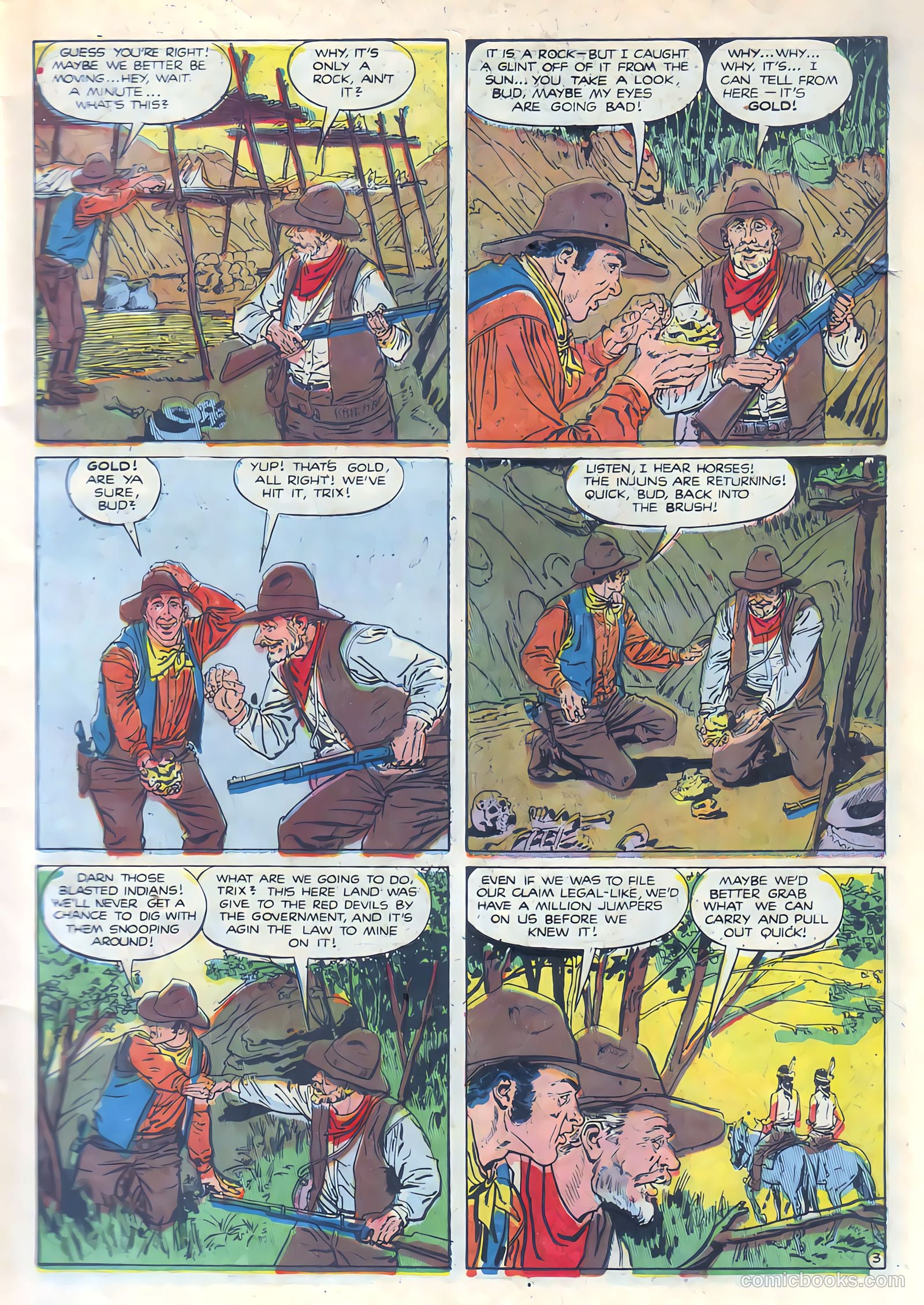 Black Diamond Western #25 (1951) — page 5 of 53