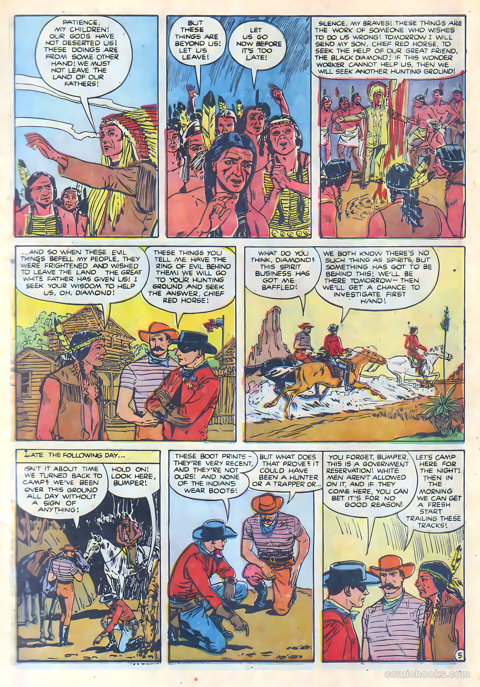 Black Diamond Western #25 (1951) — page 7 of 53