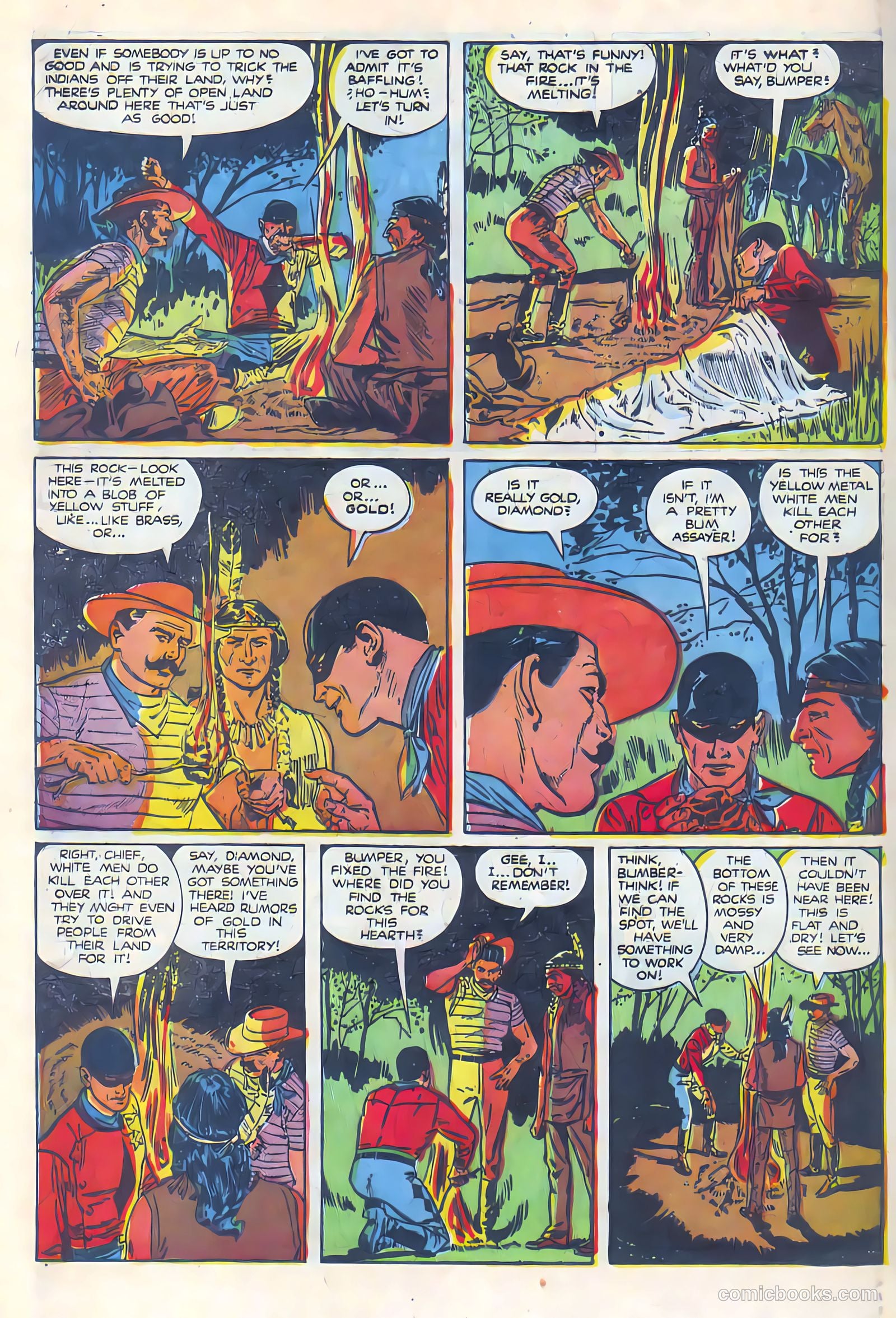 Black Diamond Western #25 (1951) — page 8 of 53