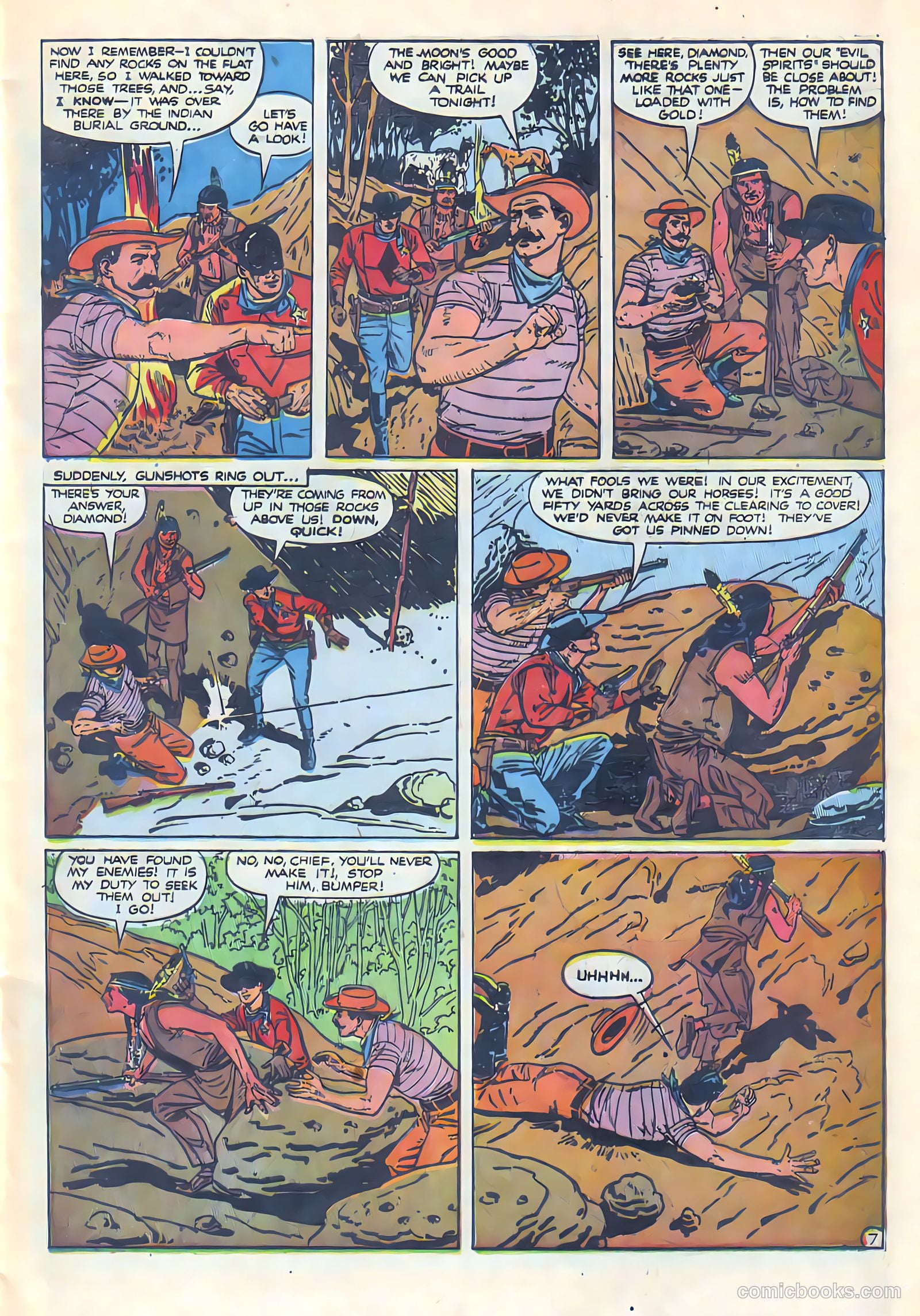 Black Diamond Western #25 (1951) — page 9 of 53
