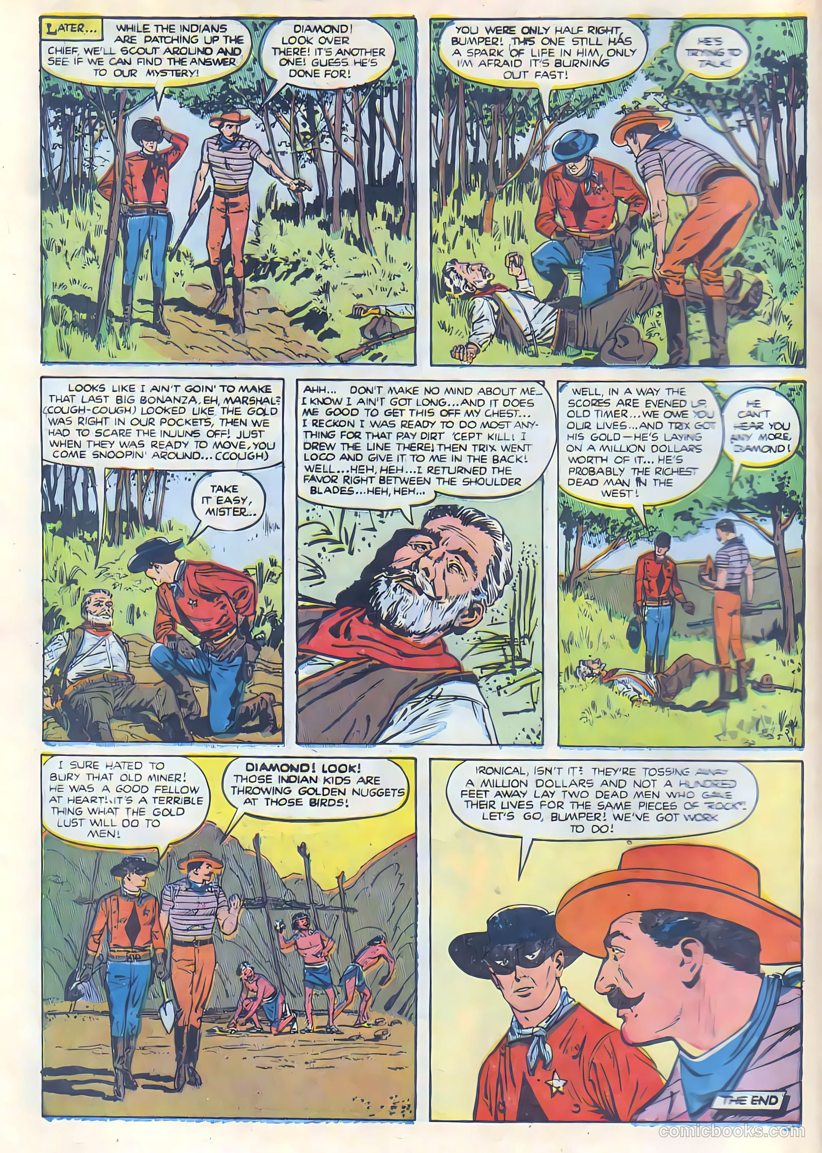 Black Diamond Western #25 (1951) — page 12 of 53