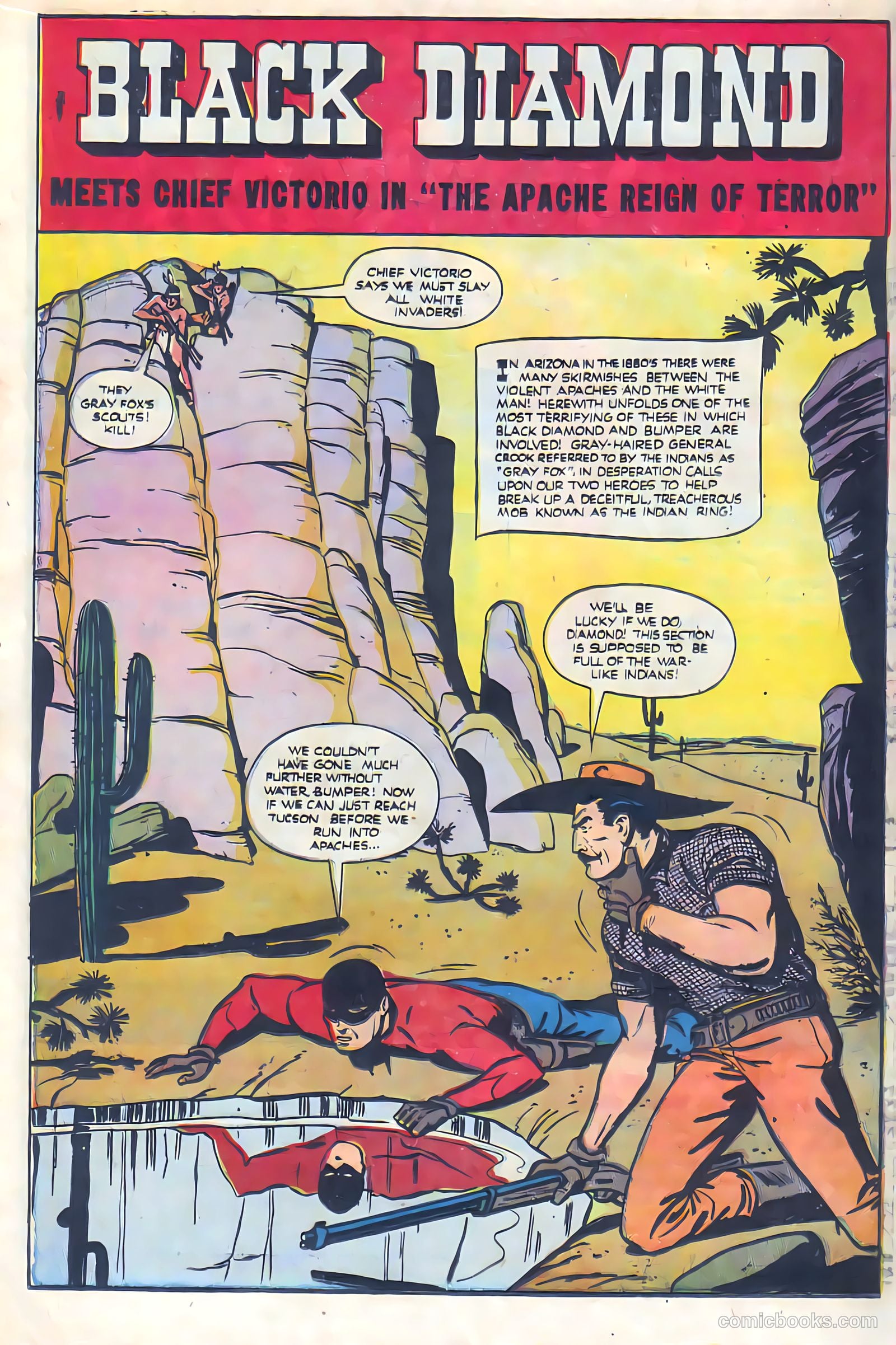 Black Diamond Western #25 (1951) — page 16 of 53
