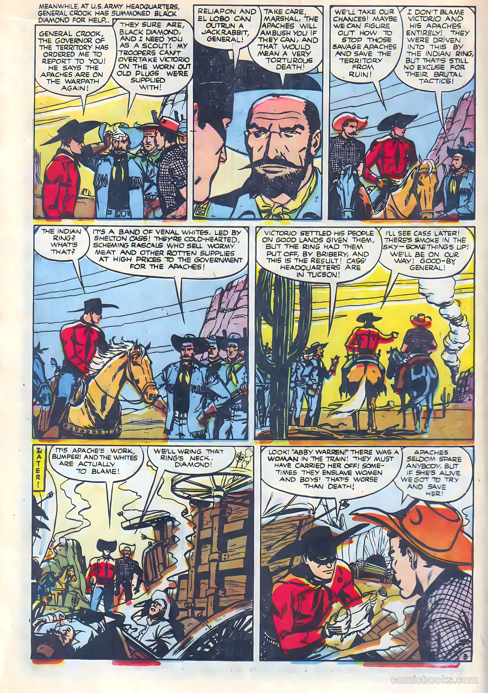 Black Diamond Western #25 (1951) — page 18 of 53