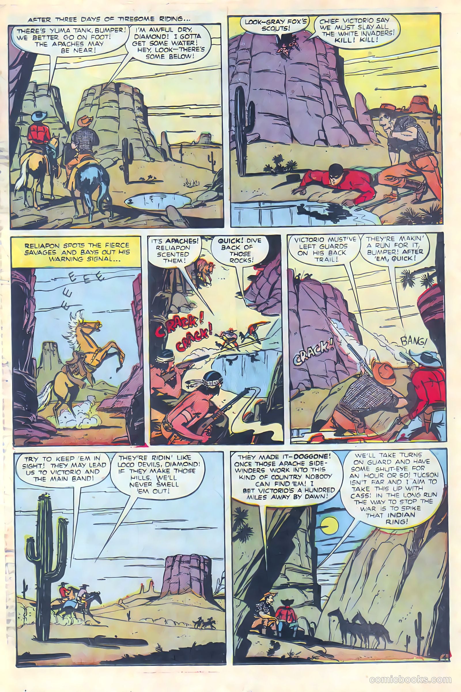 Black Diamond Western #25 (1951) — page 19 of 53