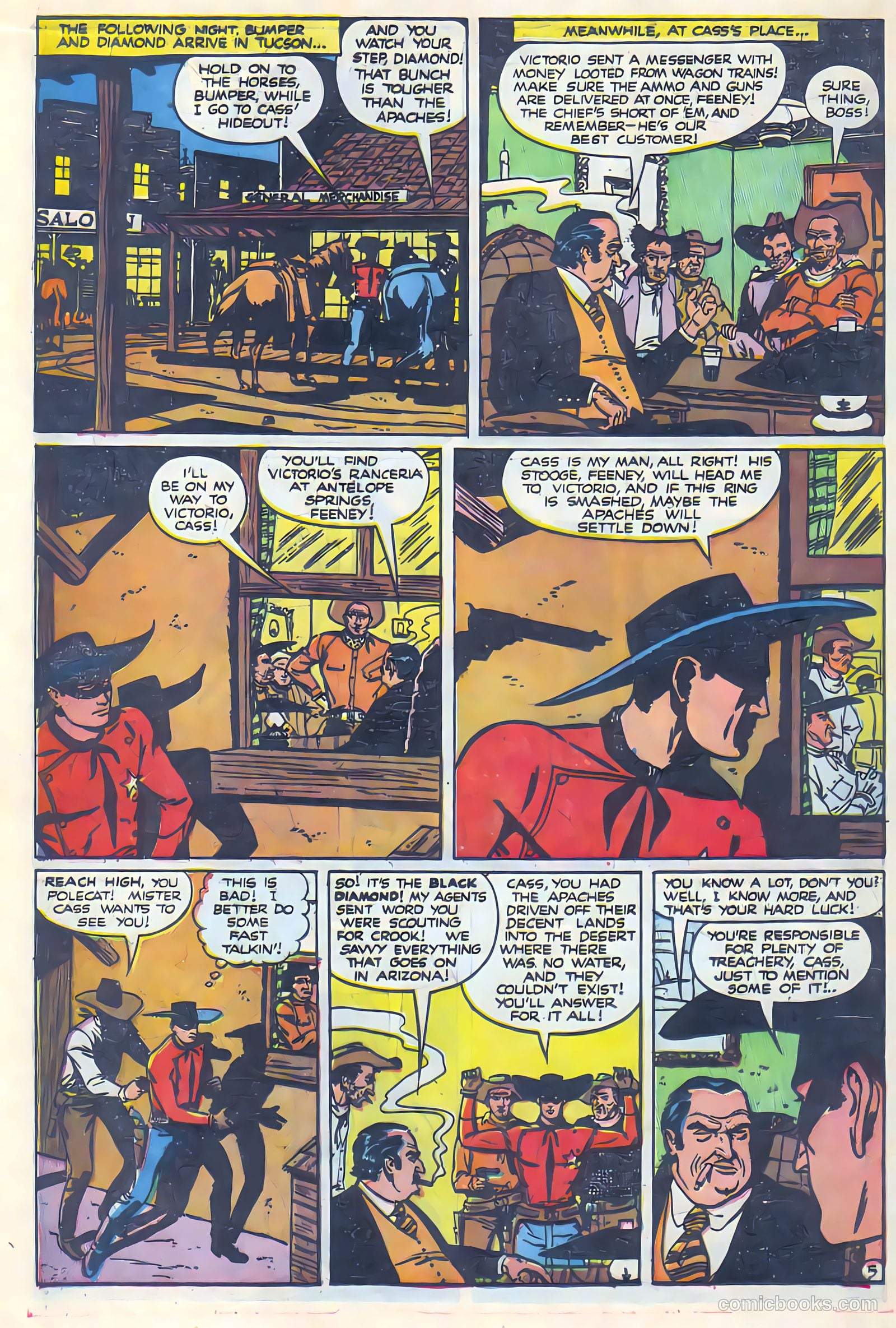 Black Diamond Western #25 (1951) — page 20 of 53