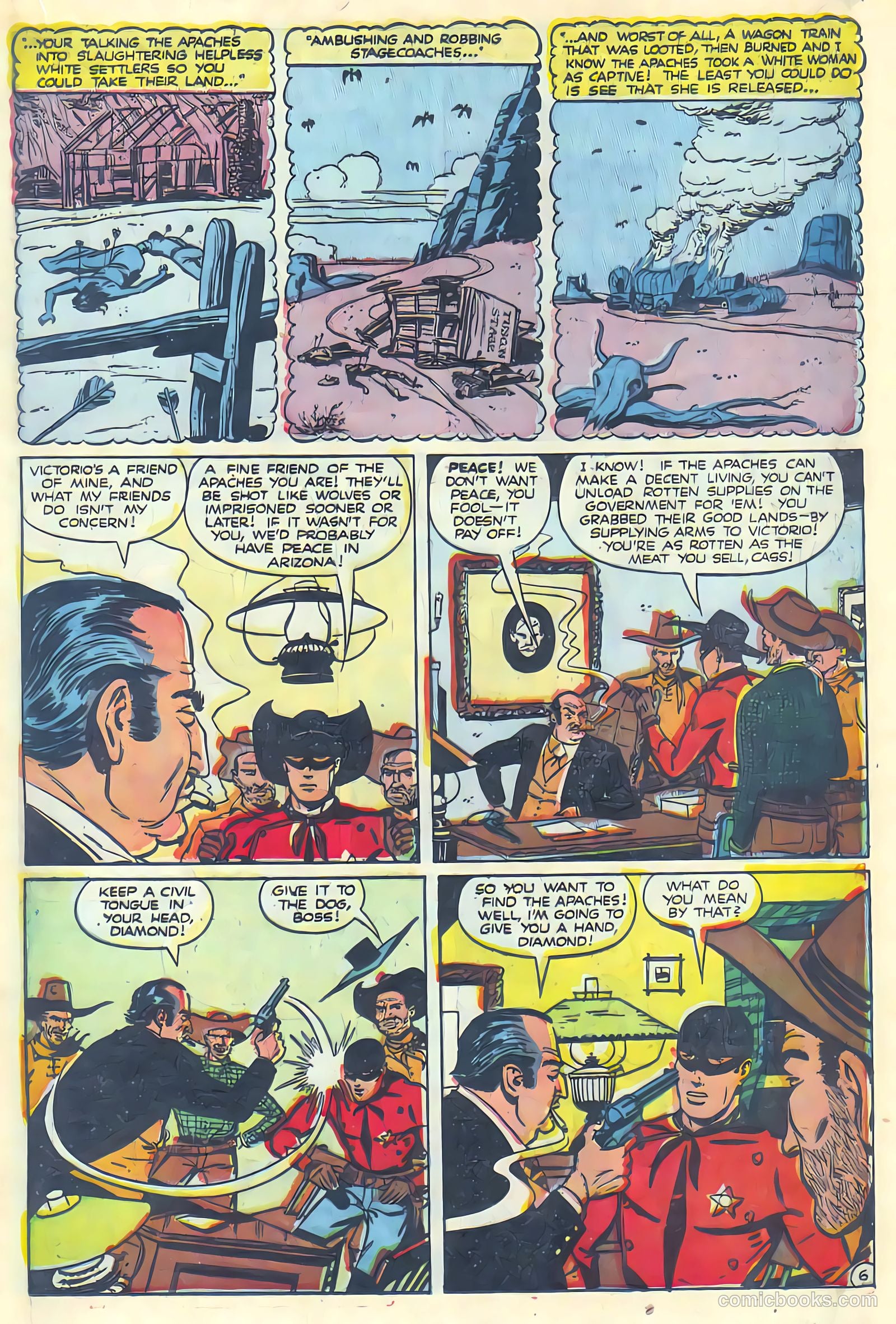 Black Diamond Western #25 (1951) — page 21 of 53