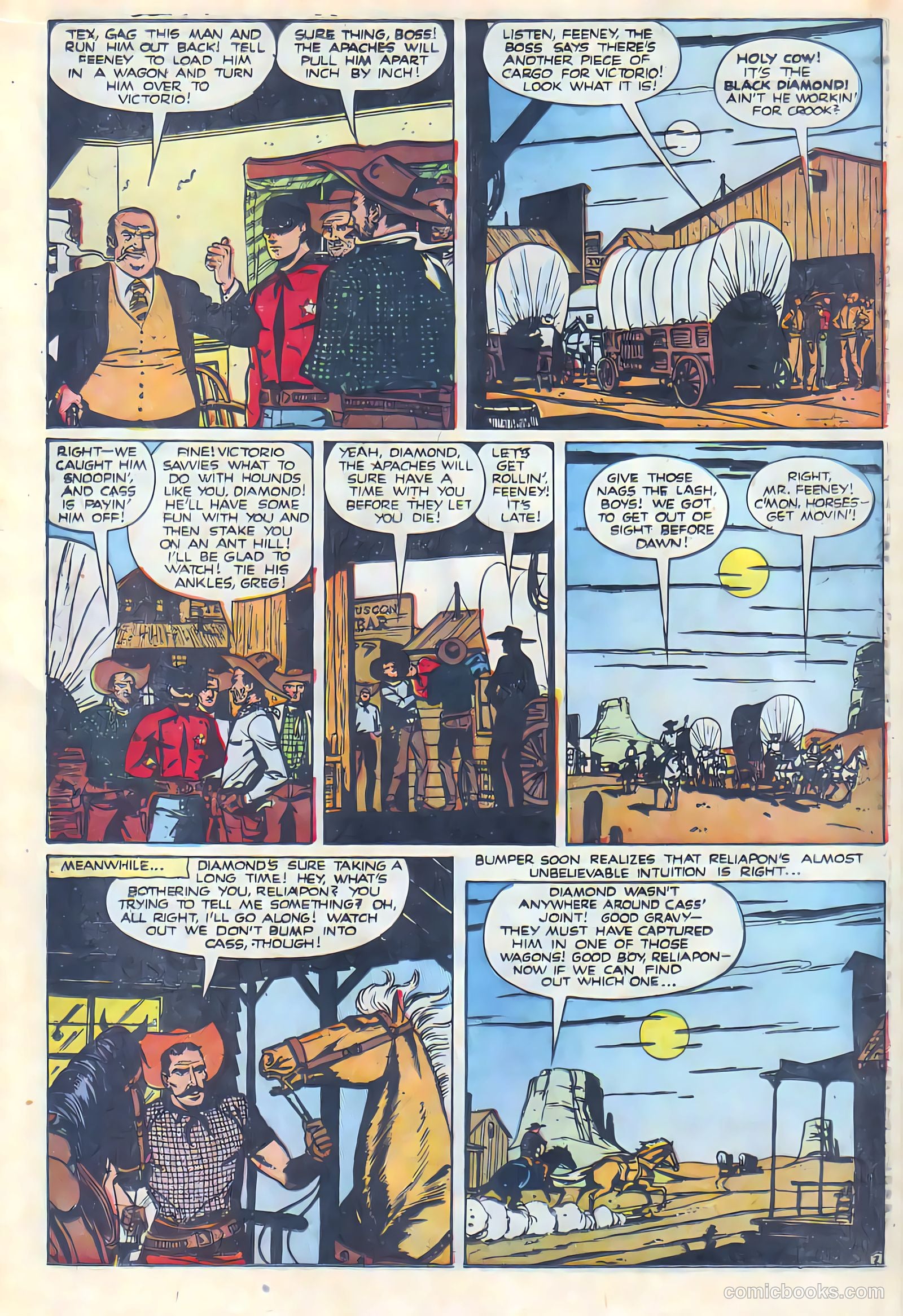 Black Diamond Western #25 (1951) — page 22 of 53