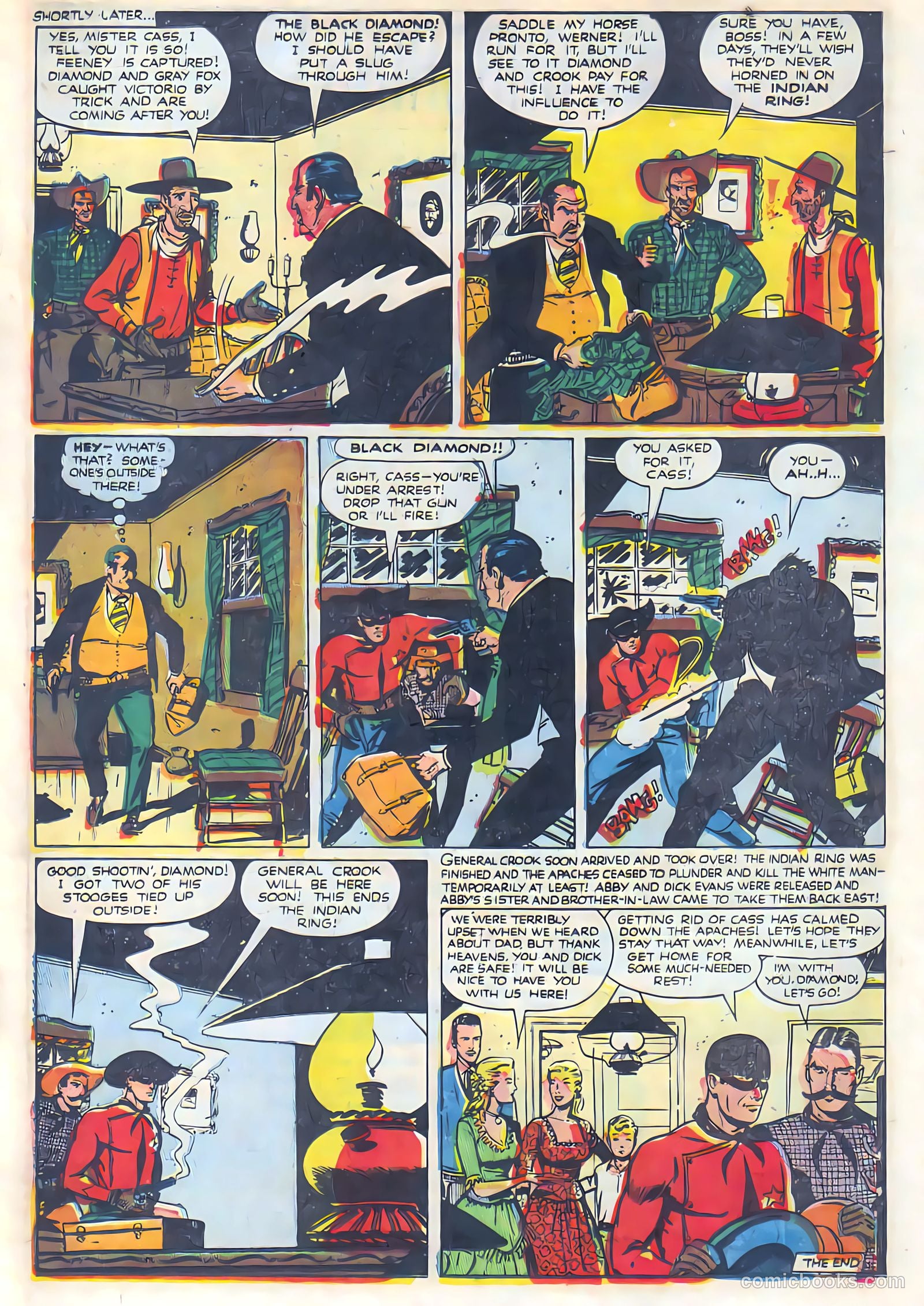 Black Diamond Western #25 (1951) — page 27 of 53