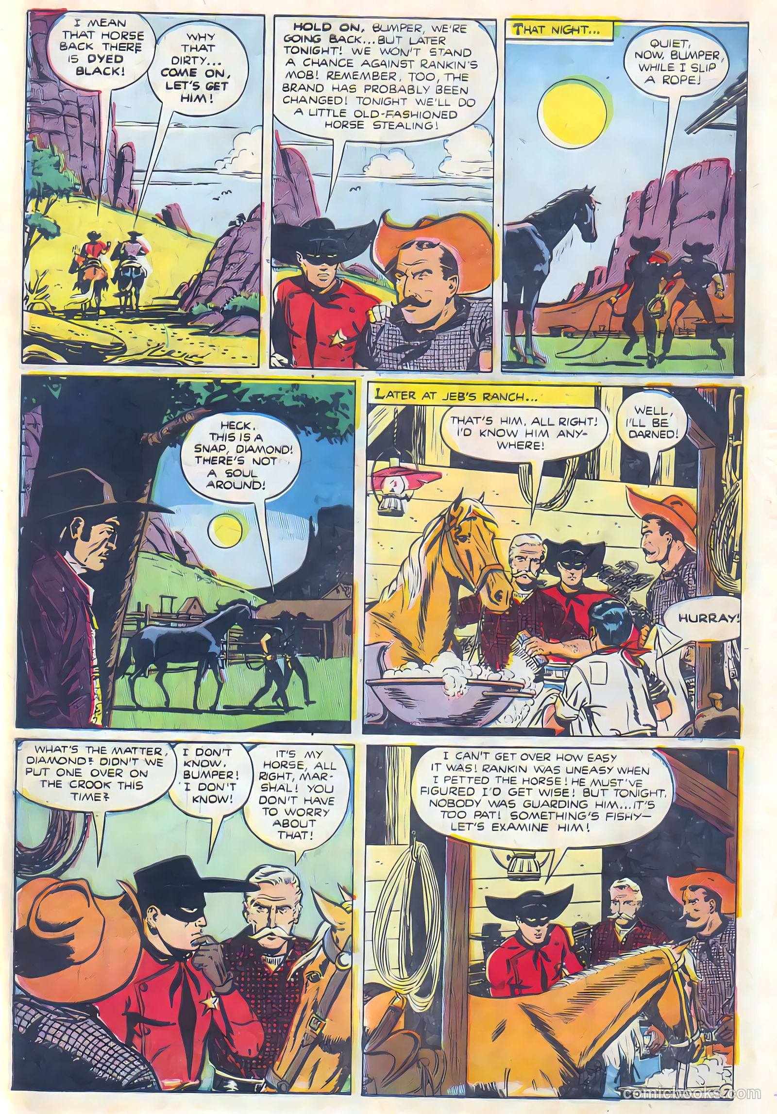 Black Diamond Western #25 (1951) — page 39 of 53