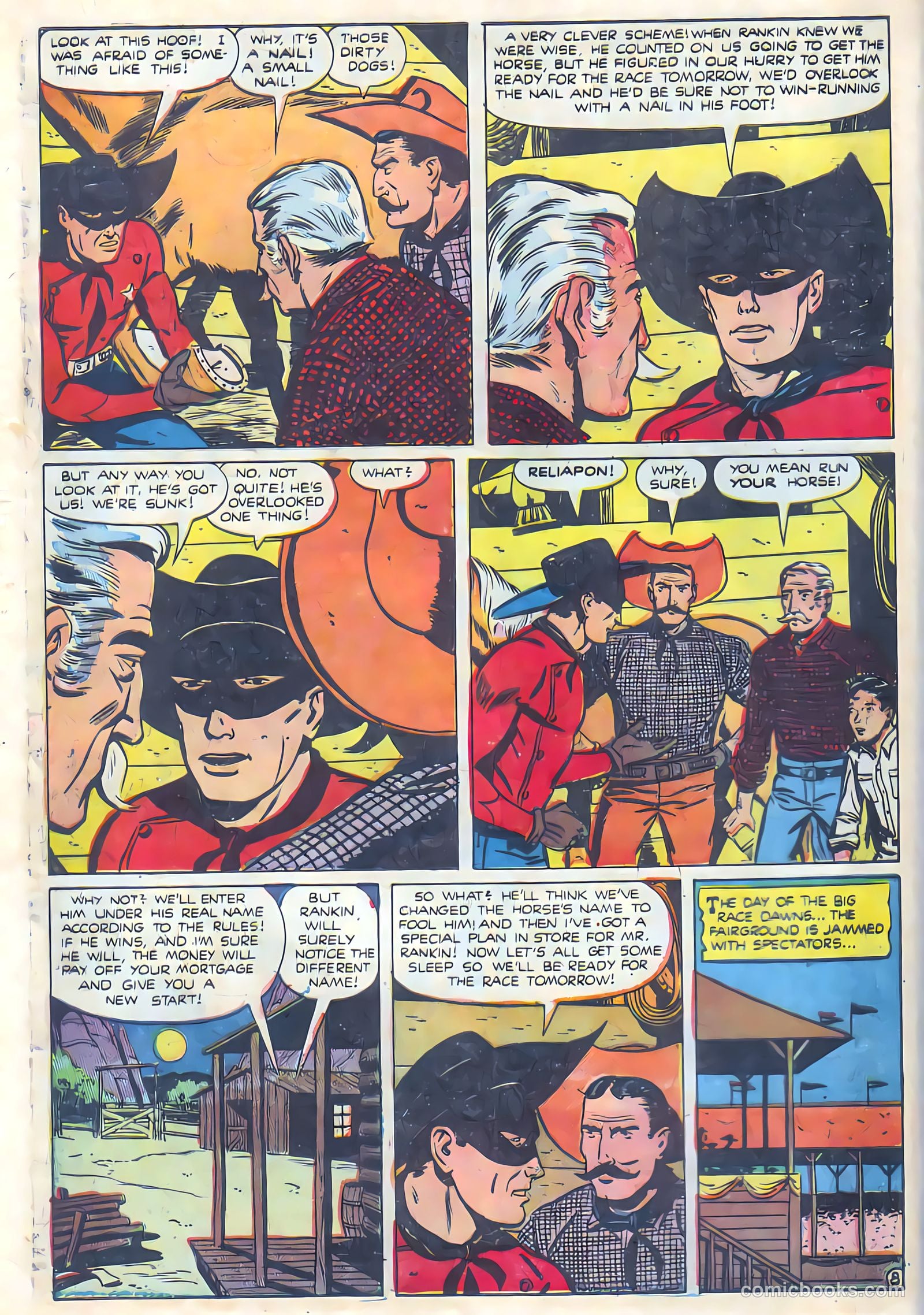 Black Diamond Western #25 (1951) — page 40 of 53