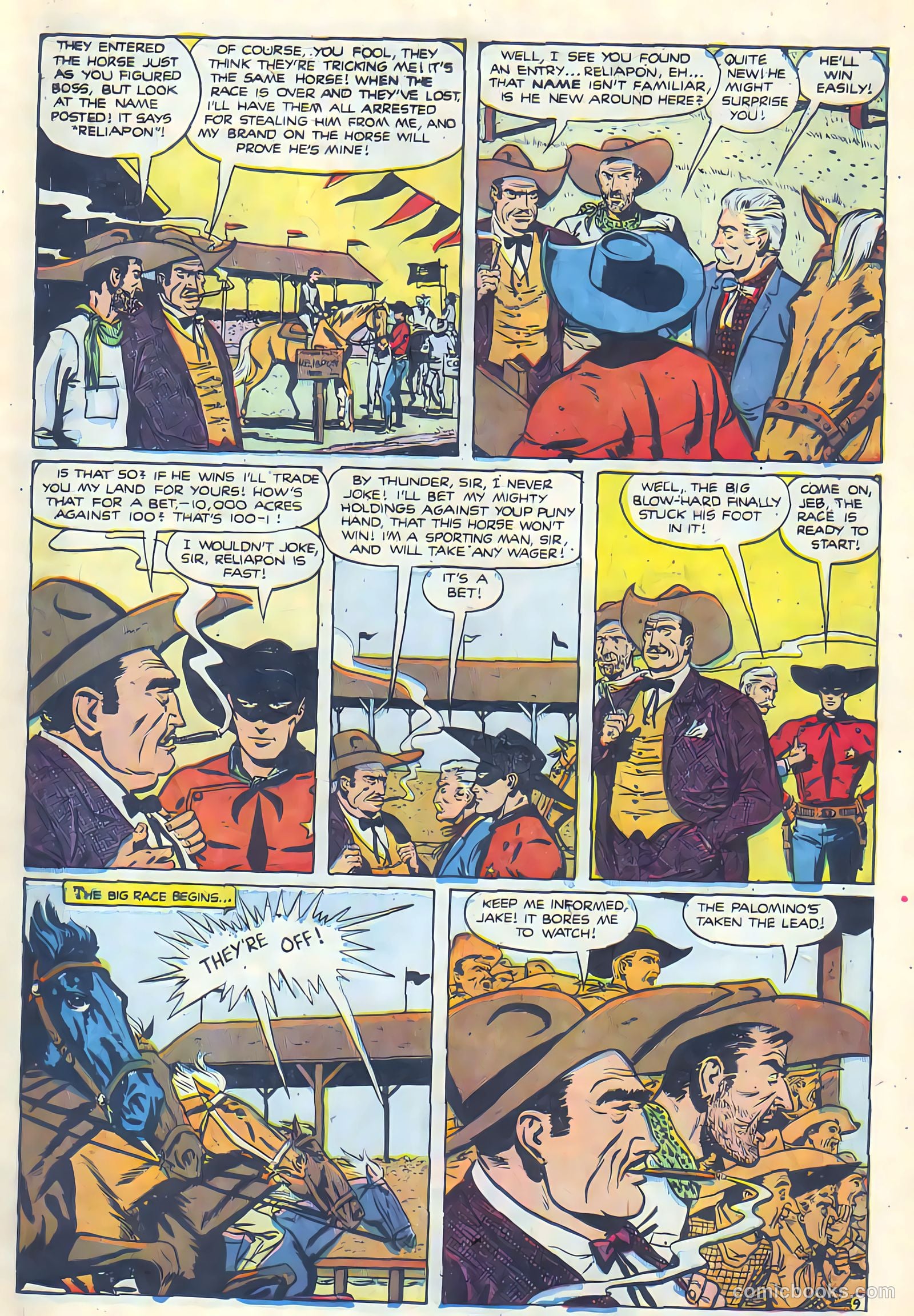Black Diamond Western #25 (1951) — page 41 of 53