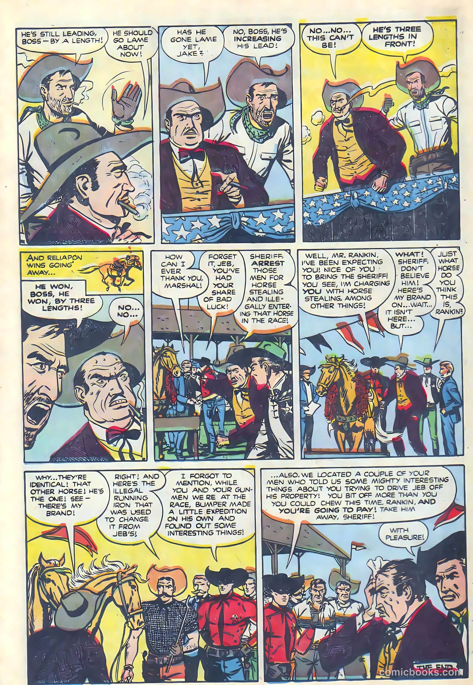 Black Diamond Western #25 (1951) — page 42 of 53