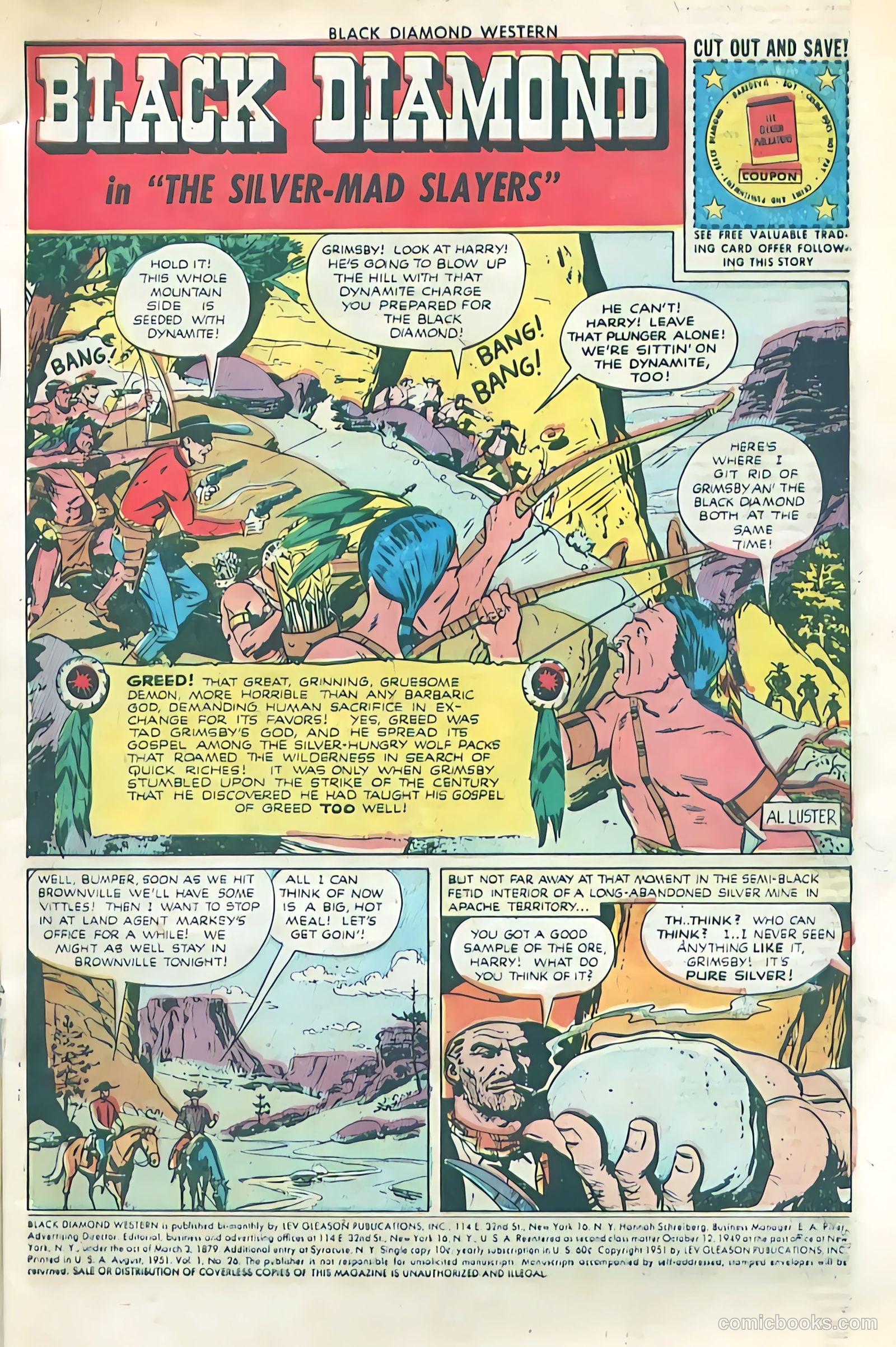 Black Diamond Western #26 (1951) — page 3 of 52