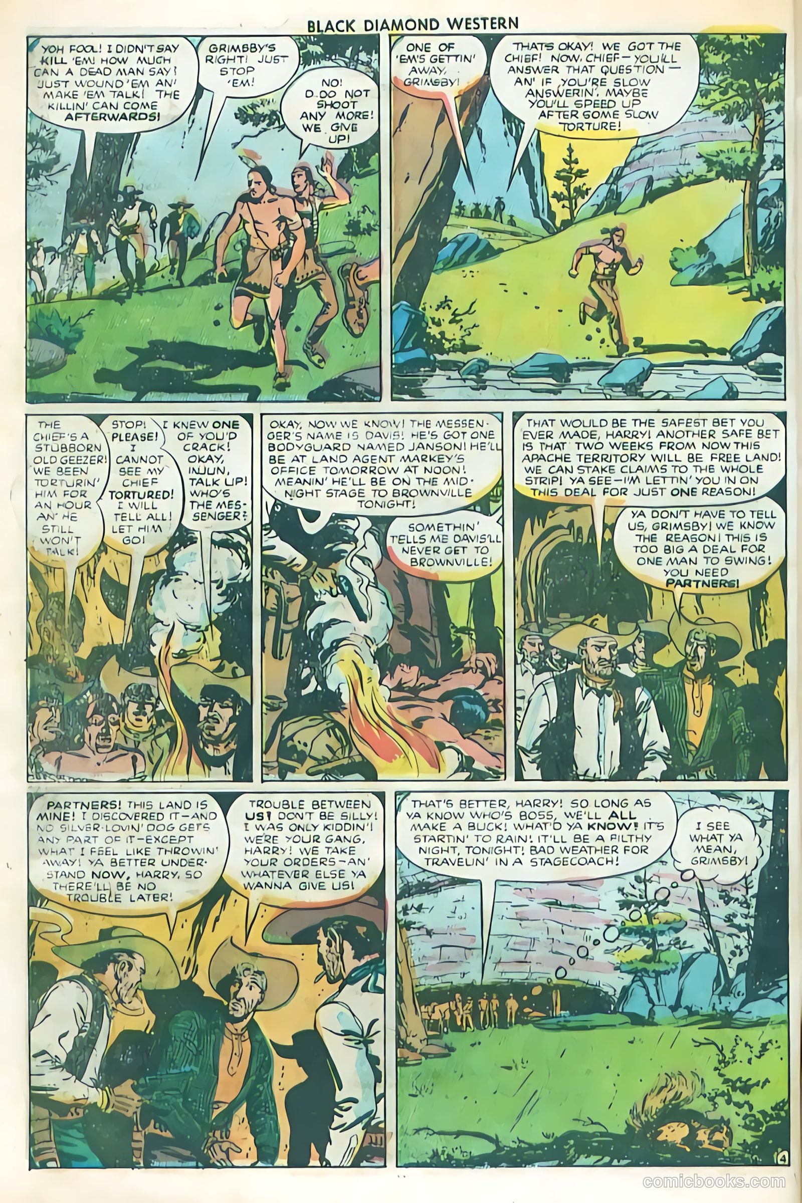 Black Diamond Western #26 (1951) — page 6 of 52