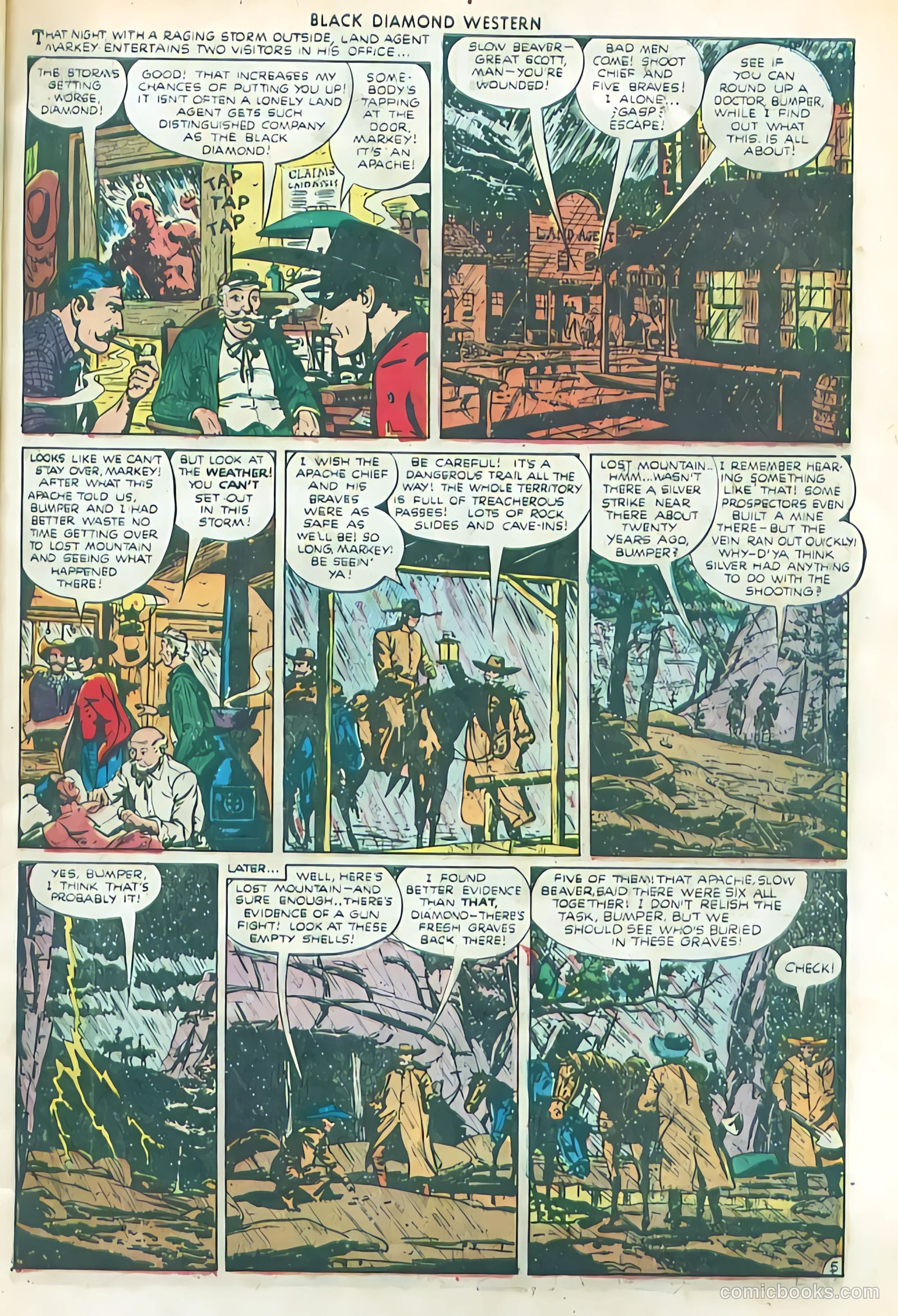 Black Diamond Western #26 (1951) — page 7 of 52