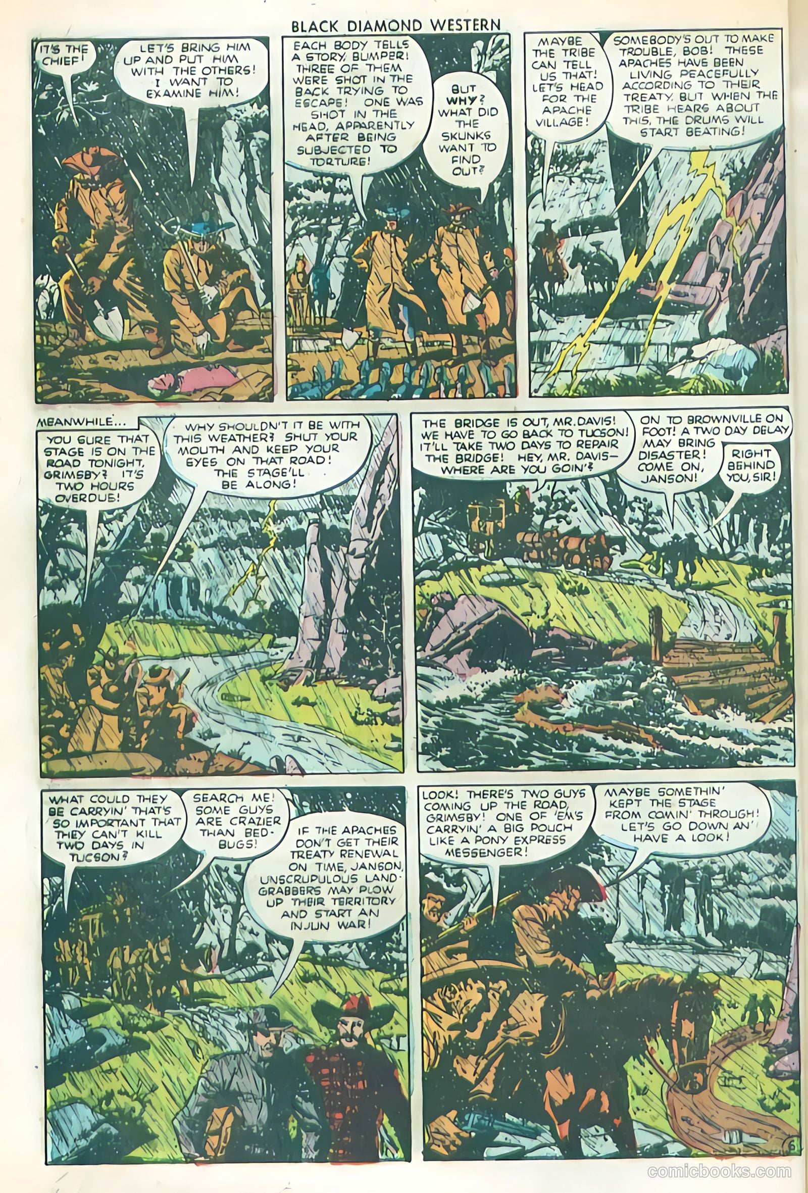 Black Diamond Western #26 (1951) — page 8 of 52