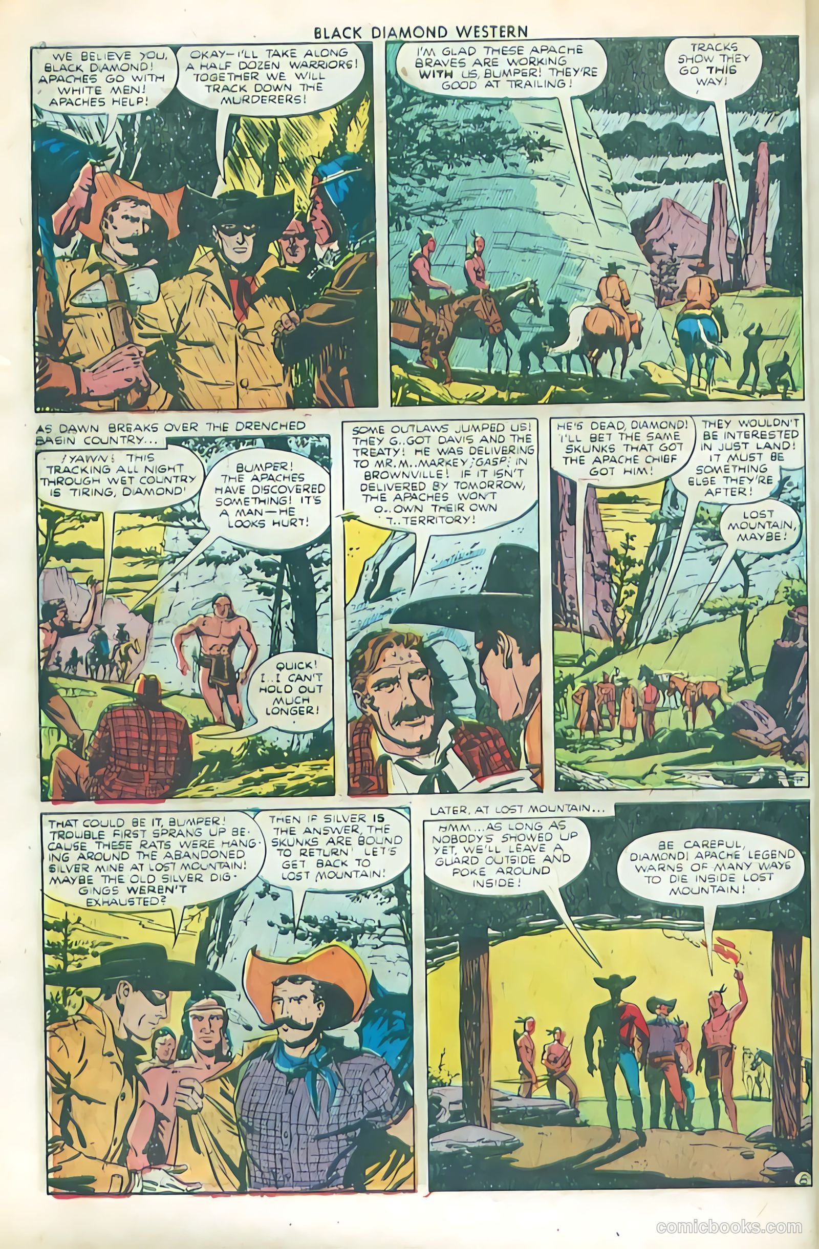 Black Diamond Western #26 (1951) — page 10 of 52