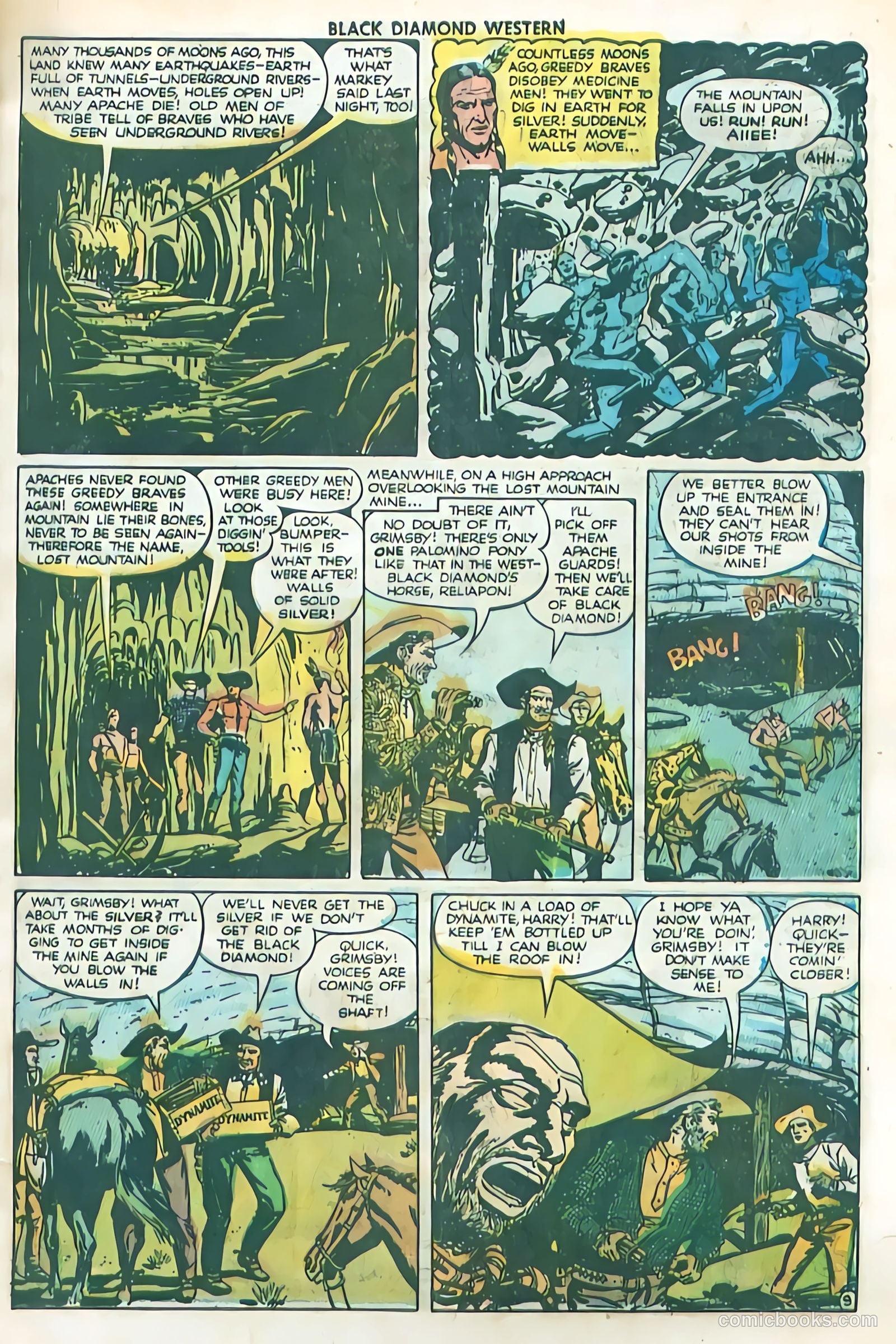 Black Diamond Western #26 (1951) — page 11 of 52