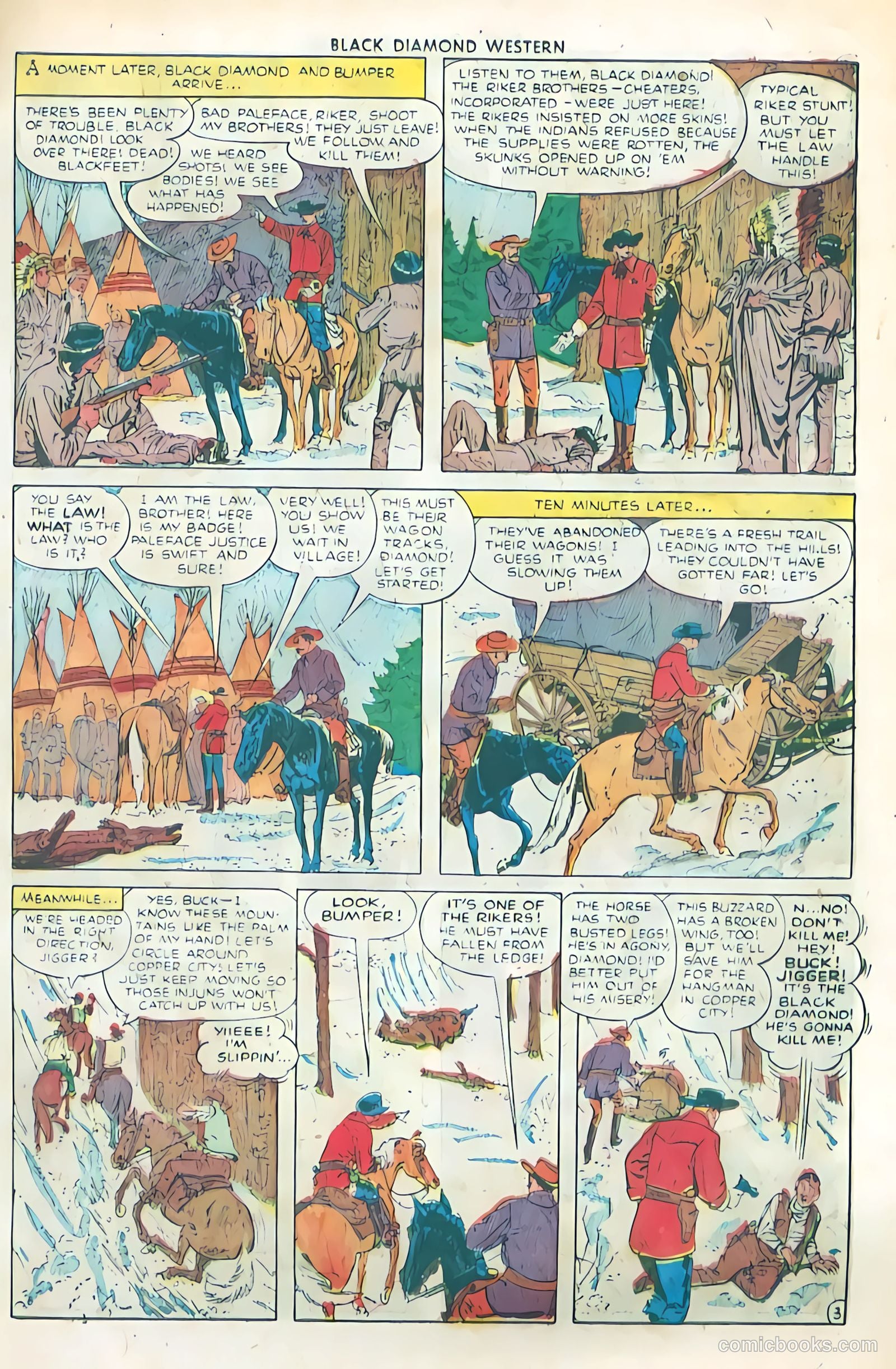 Black Diamond Western #26 (1951) — page 19 of 52