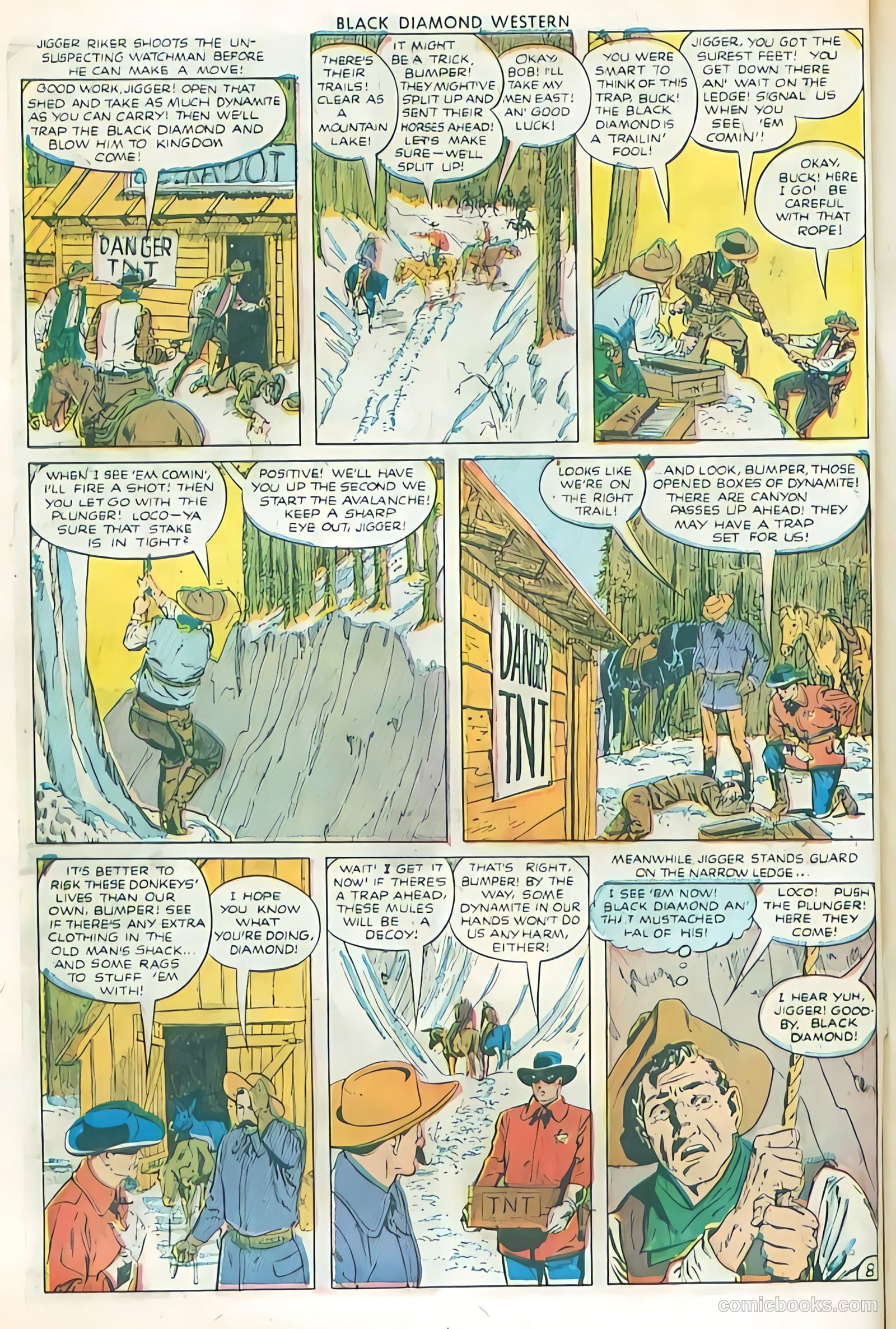 Black Diamond Western #26 (1951) — page 24 of 52