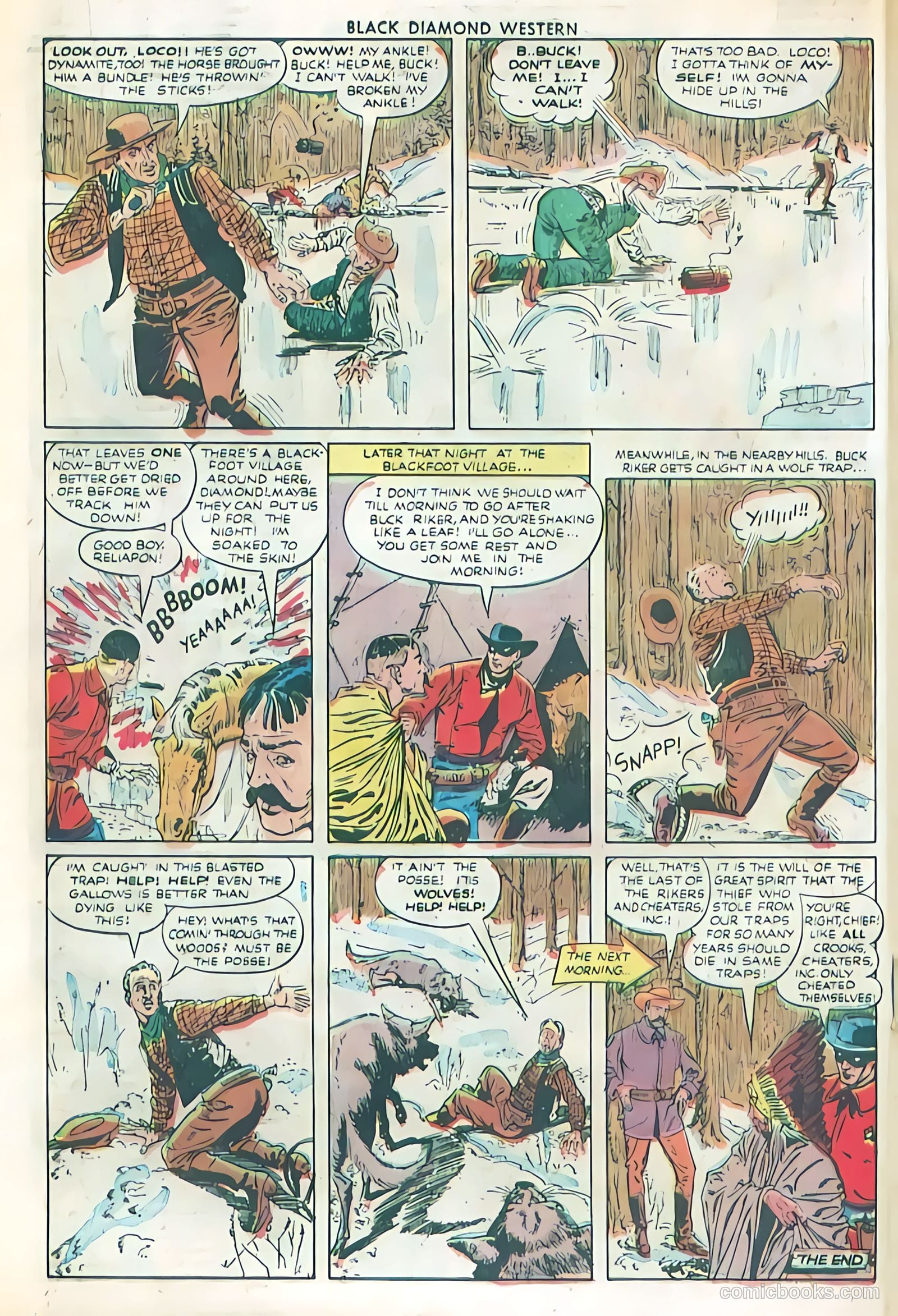 Black Diamond Western #26 (1951) — page 26 of 52