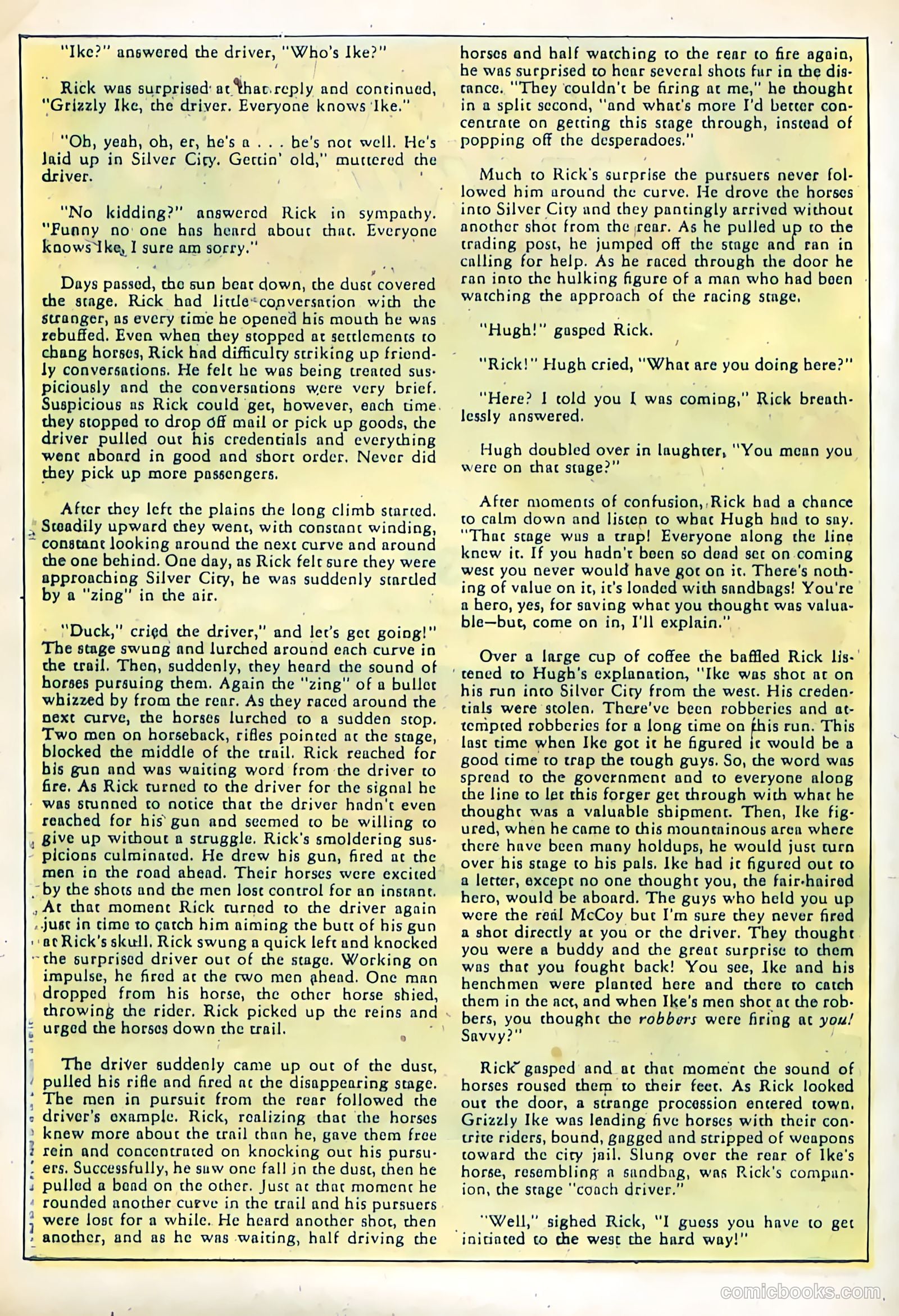 Black Diamond Western #26 (1951) — page 30 of 52