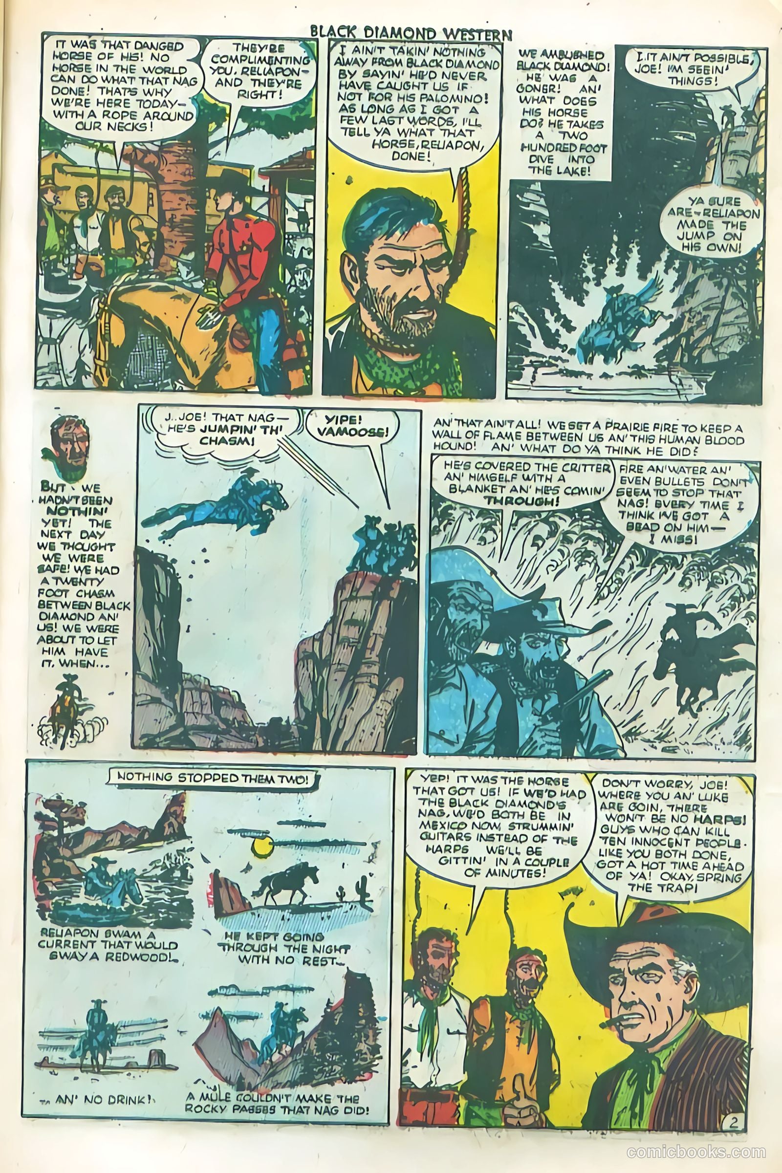 Black Diamond Western #26 (1951) — page 33 of 52