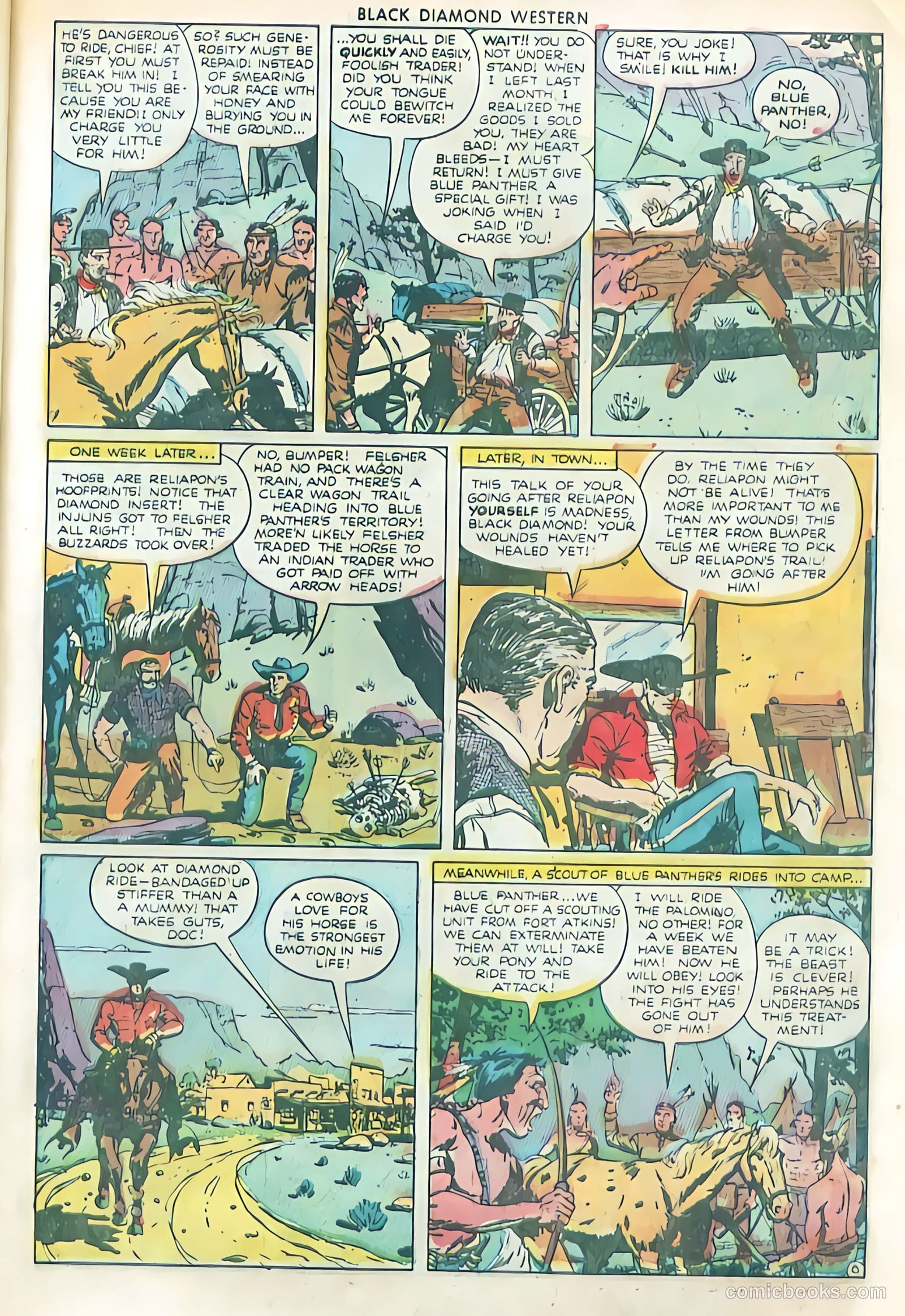 Black Diamond Western #26 (1951) — page 39 of 52