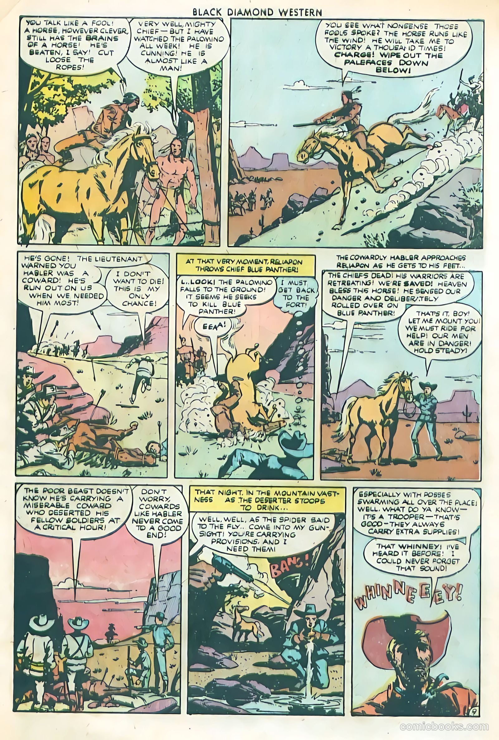 Black Diamond Western #26 (1951) — page 40 of 52