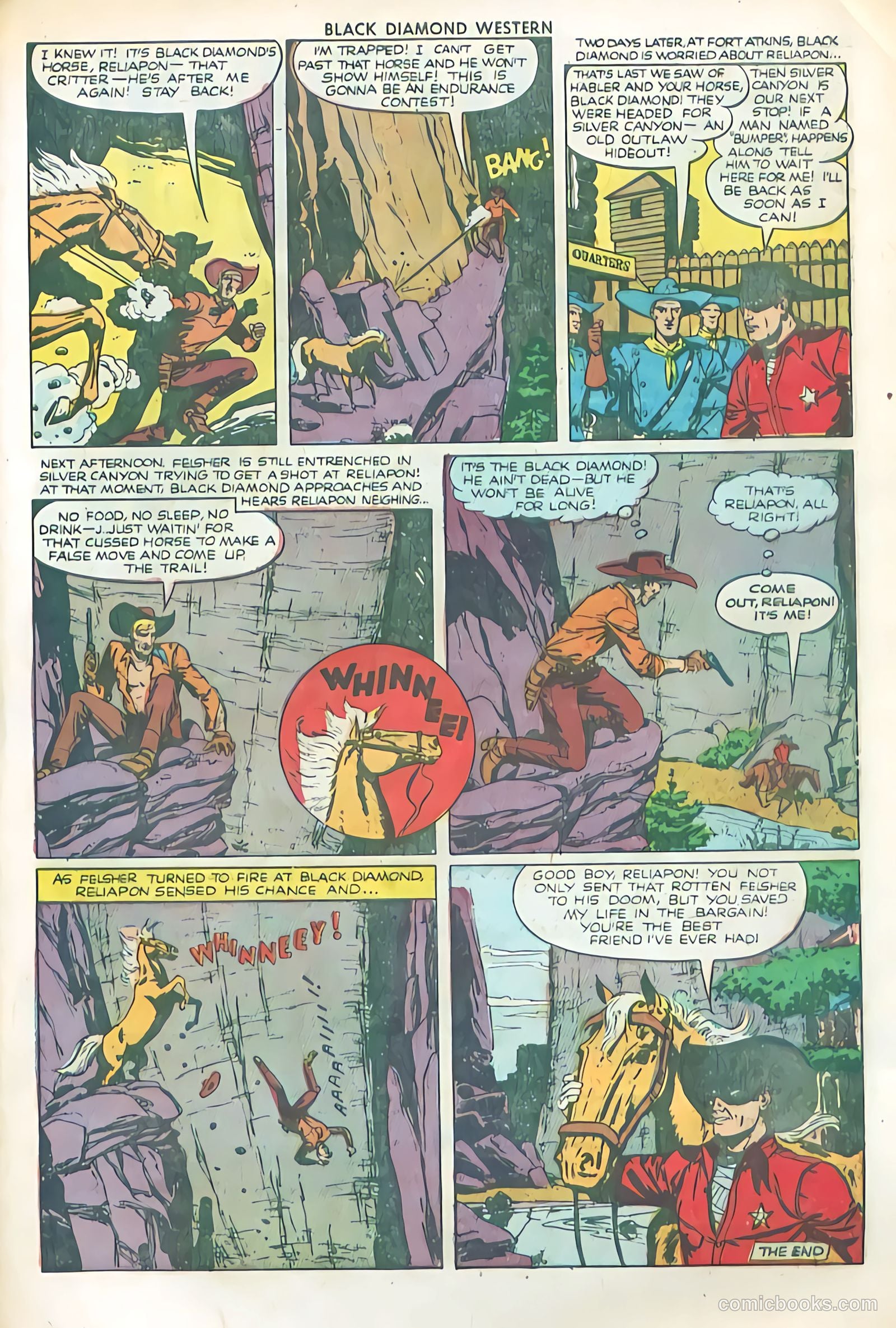 Black Diamond Western #26 (1951) — page 41 of 52