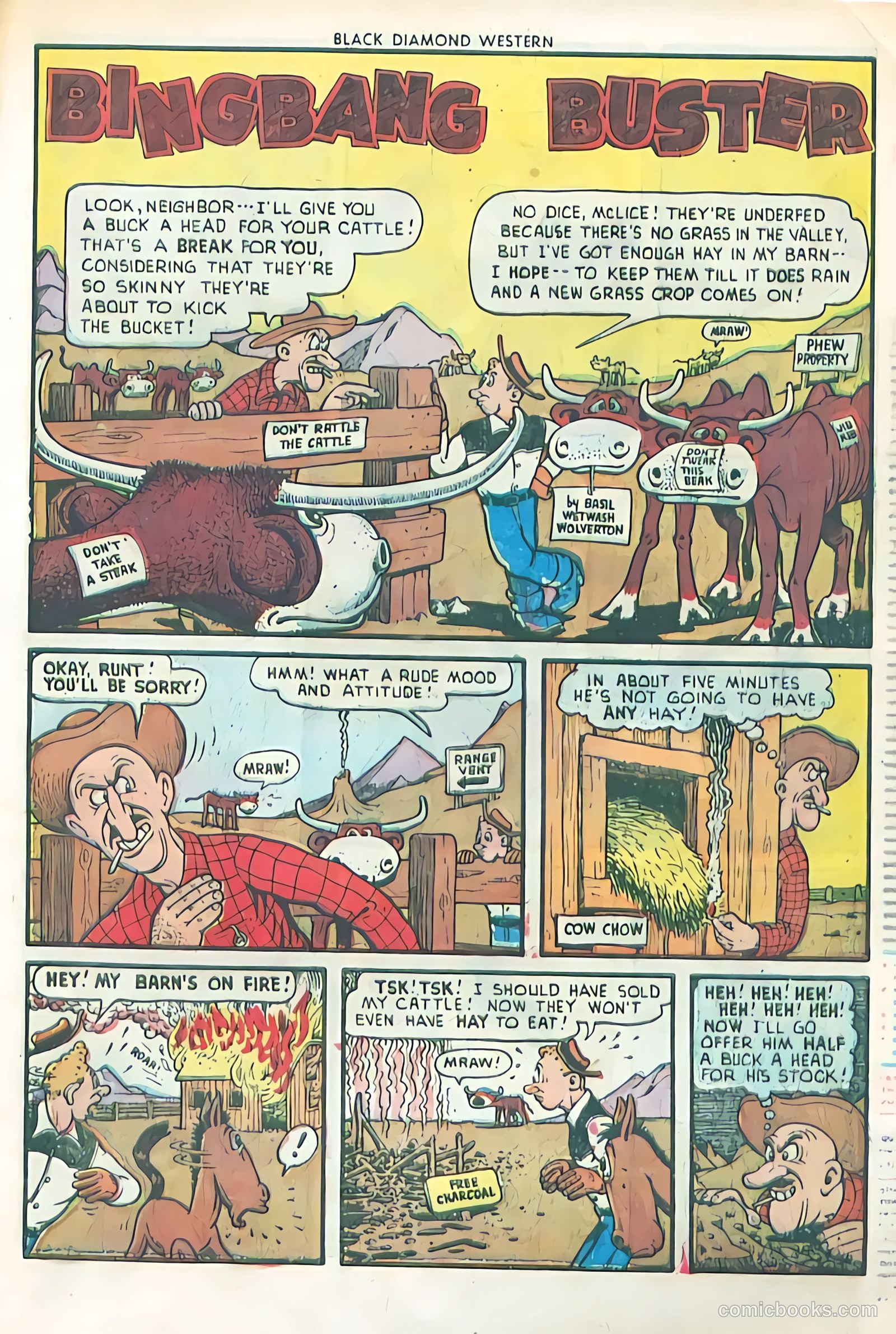 Black Diamond Western #26 (1951) — page 45 of 52