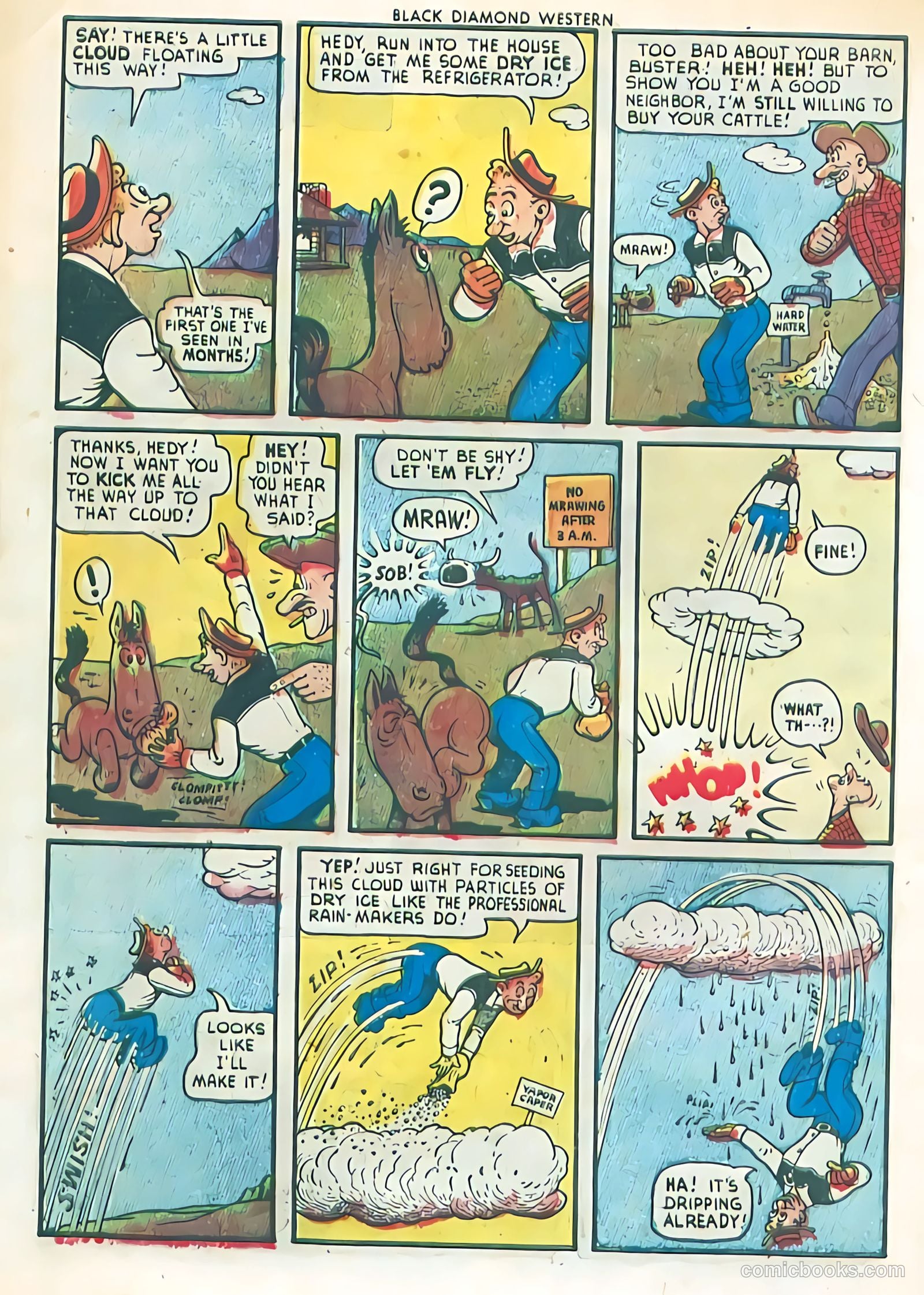 Black Diamond Western #26 (1951) — page 46 of 52