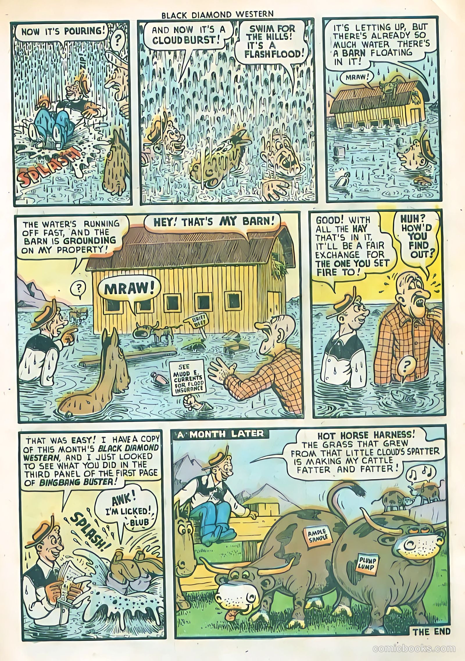 Black Diamond Western #26 (1951) — page 47 of 52