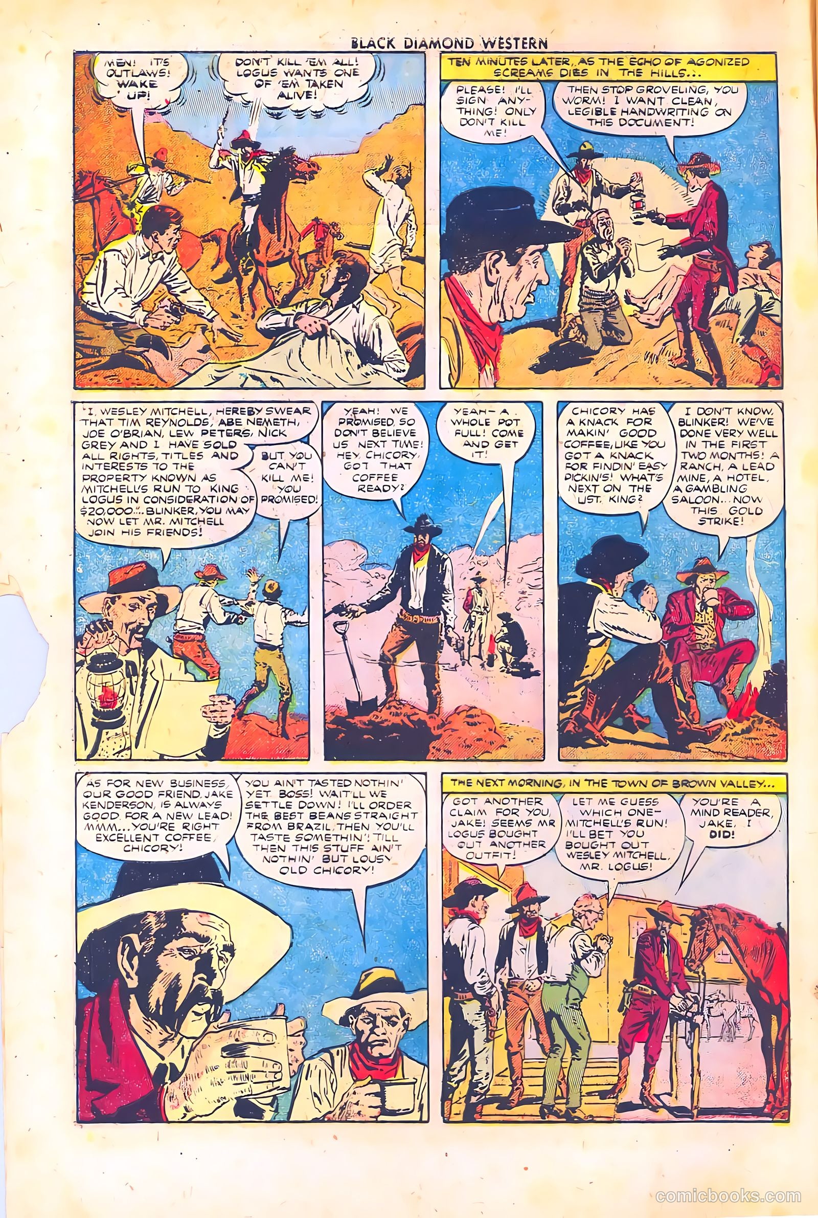 Black Diamond Western #28 (1951) — page 4 of 52