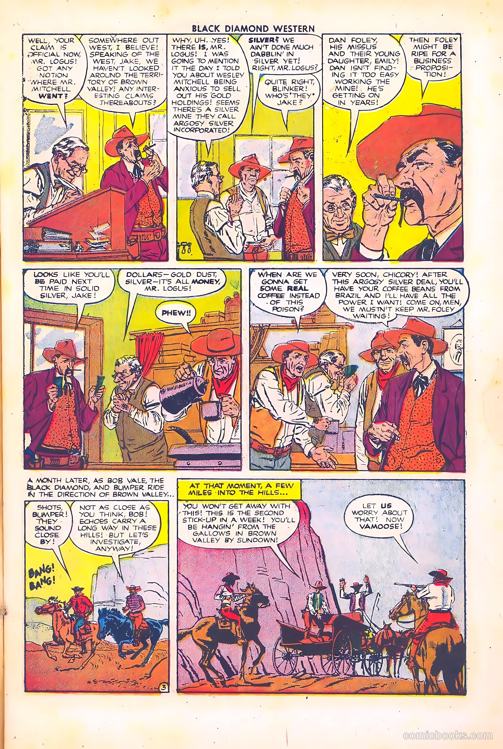 Black Diamond Western #28 (1951) — page 5 of 52