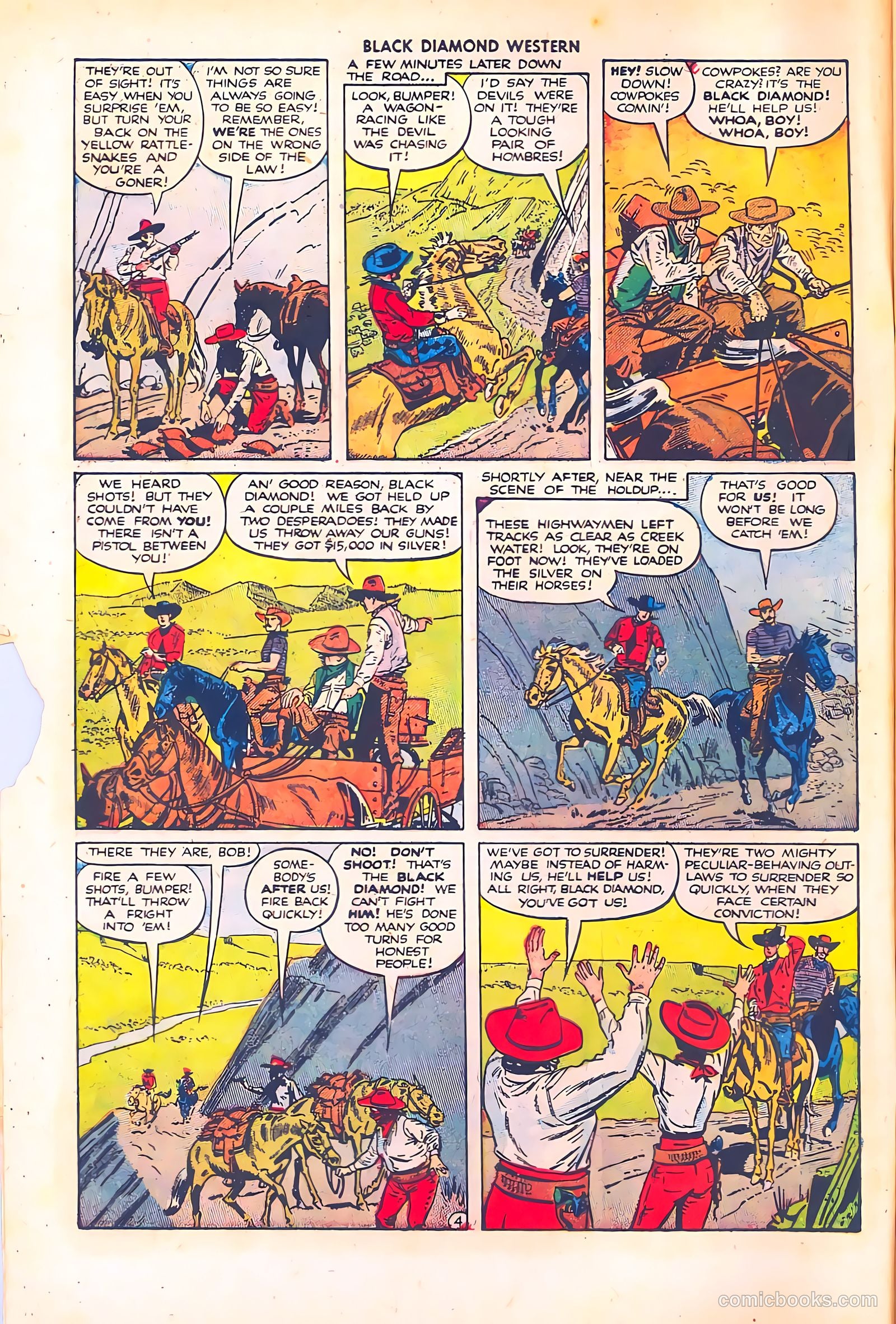 Black Diamond Western #28 (1951) — page 6 of 52