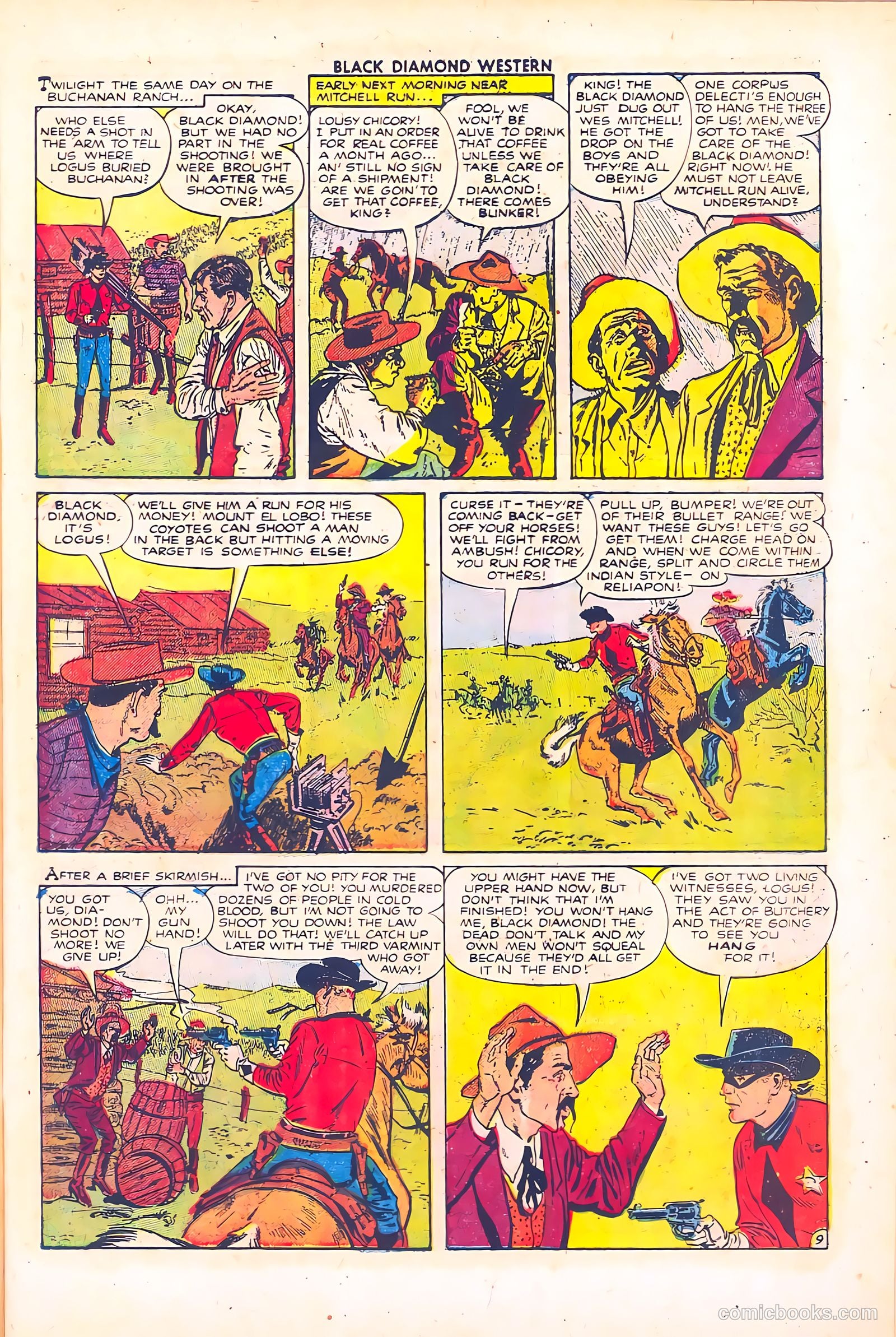 Black Diamond Western #28 (1951) — page 11 of 52