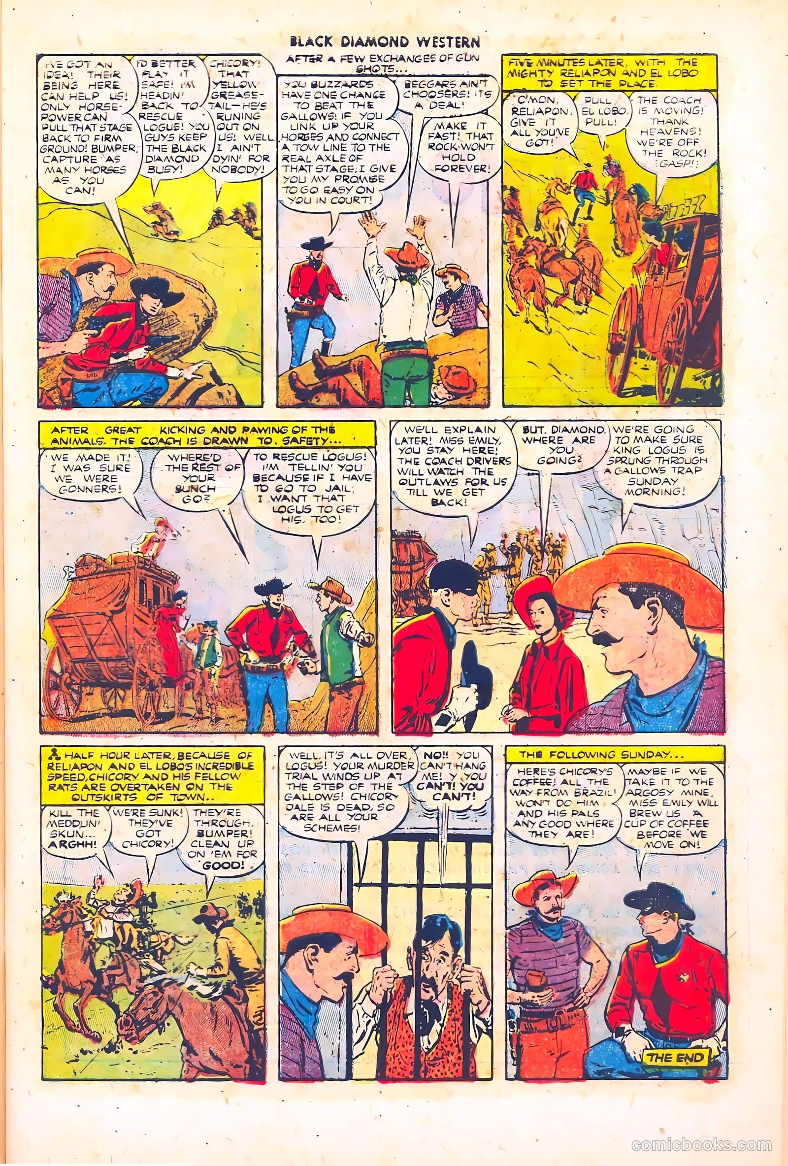 Black Diamond Western #28 (1951) — page 13 of 52