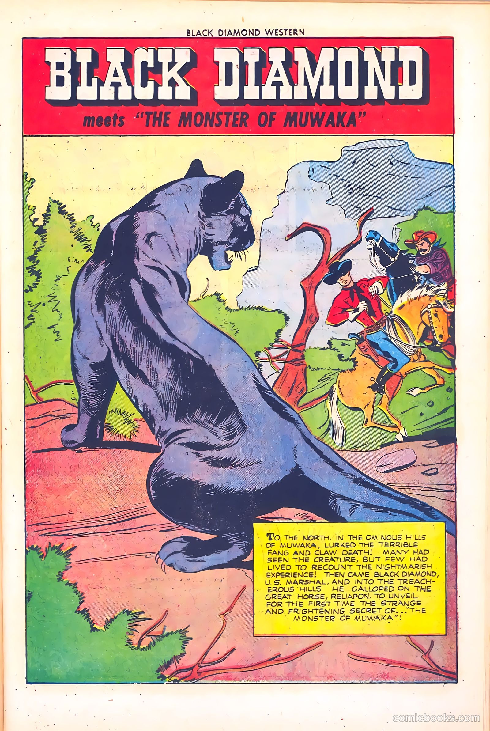 Black Diamond Western #28 (1951) — page 17 of 52